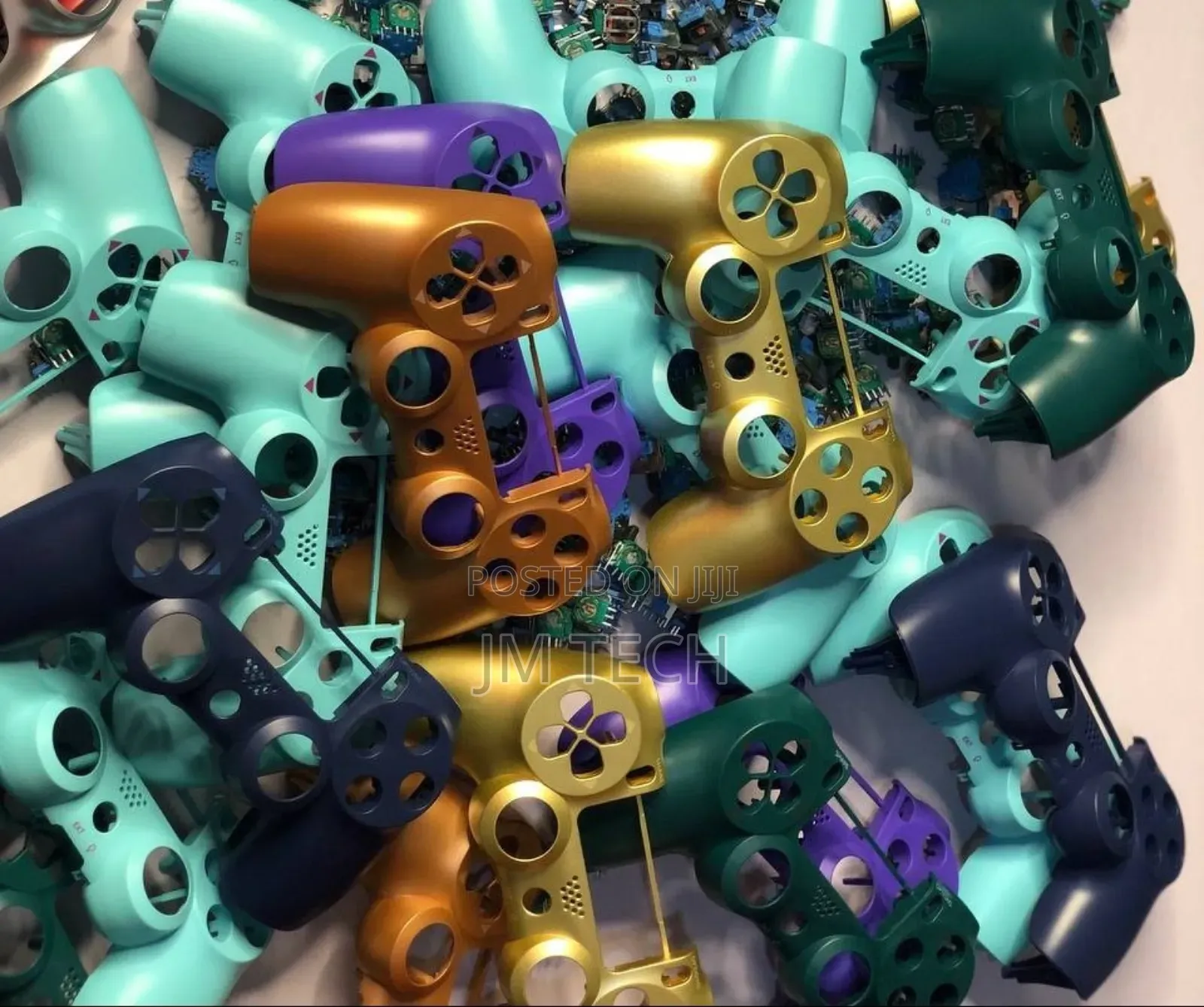 Playstation Joystick ከቨር በተለያዩ ከለር አማራጭ