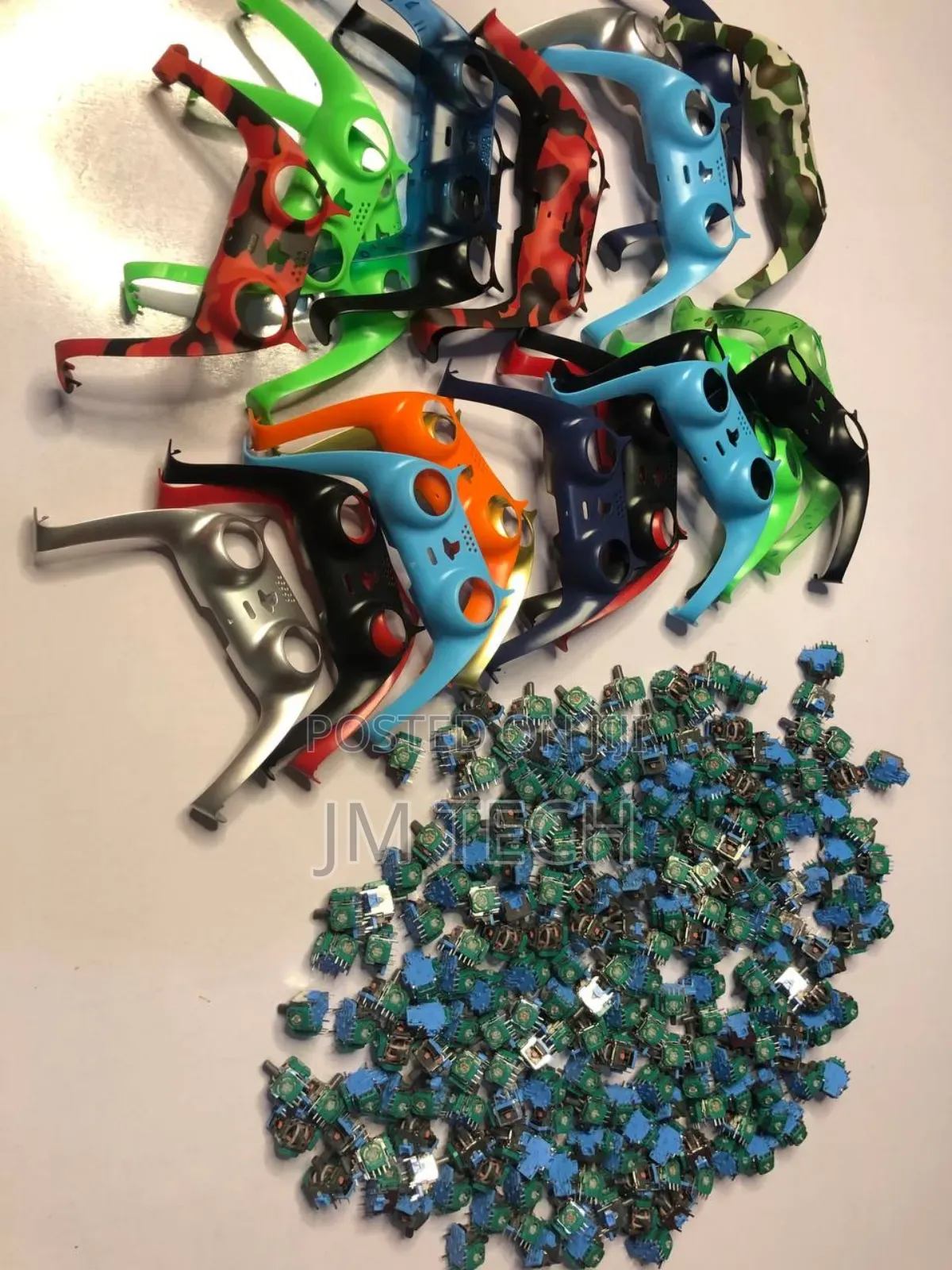 Playstation Joystick ከቨር በተለያዩ ከለር አማራጭ