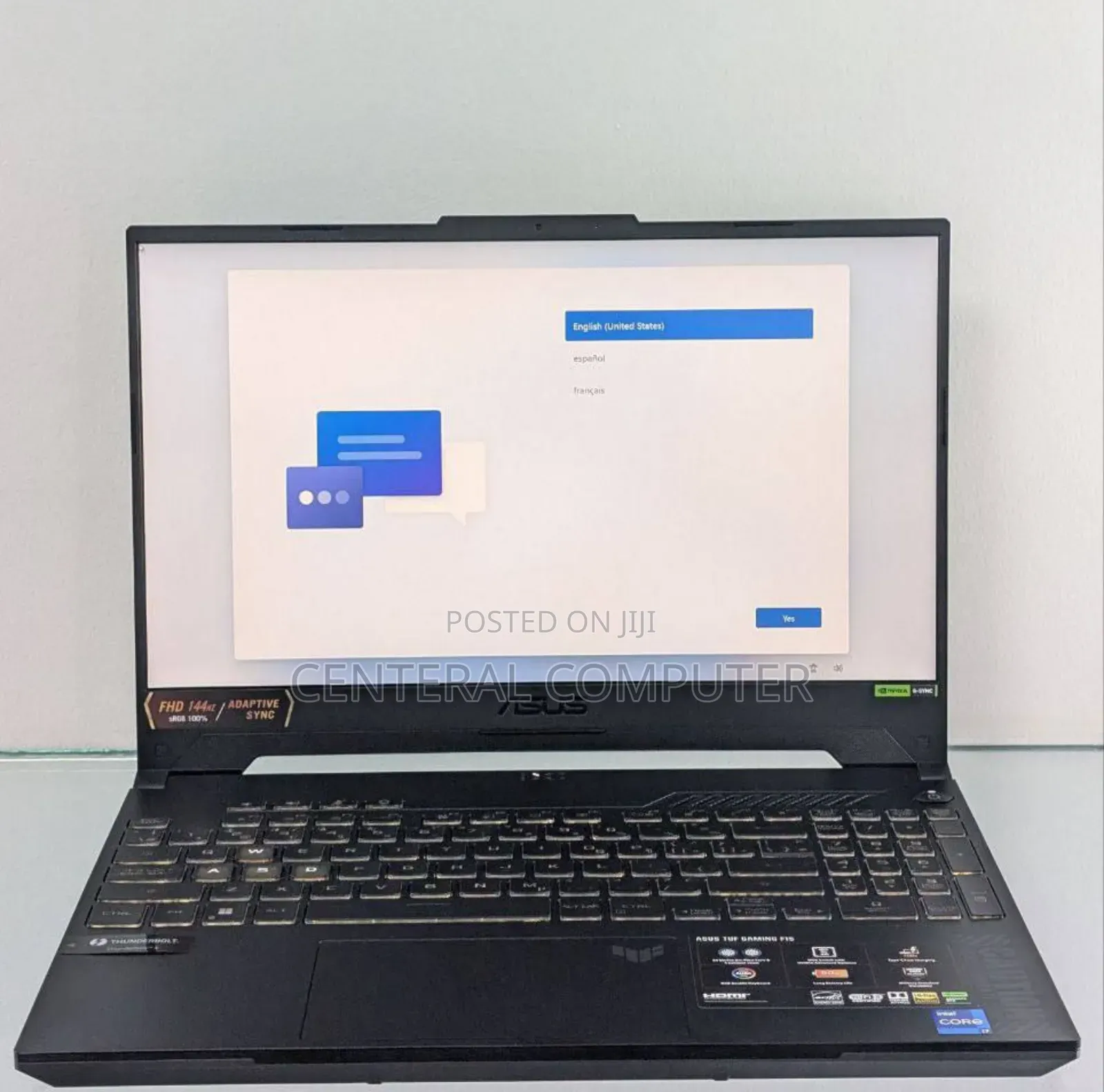 New Laptop Asus TUF Dash F15 16GB Intel Core I7 SSD 1T