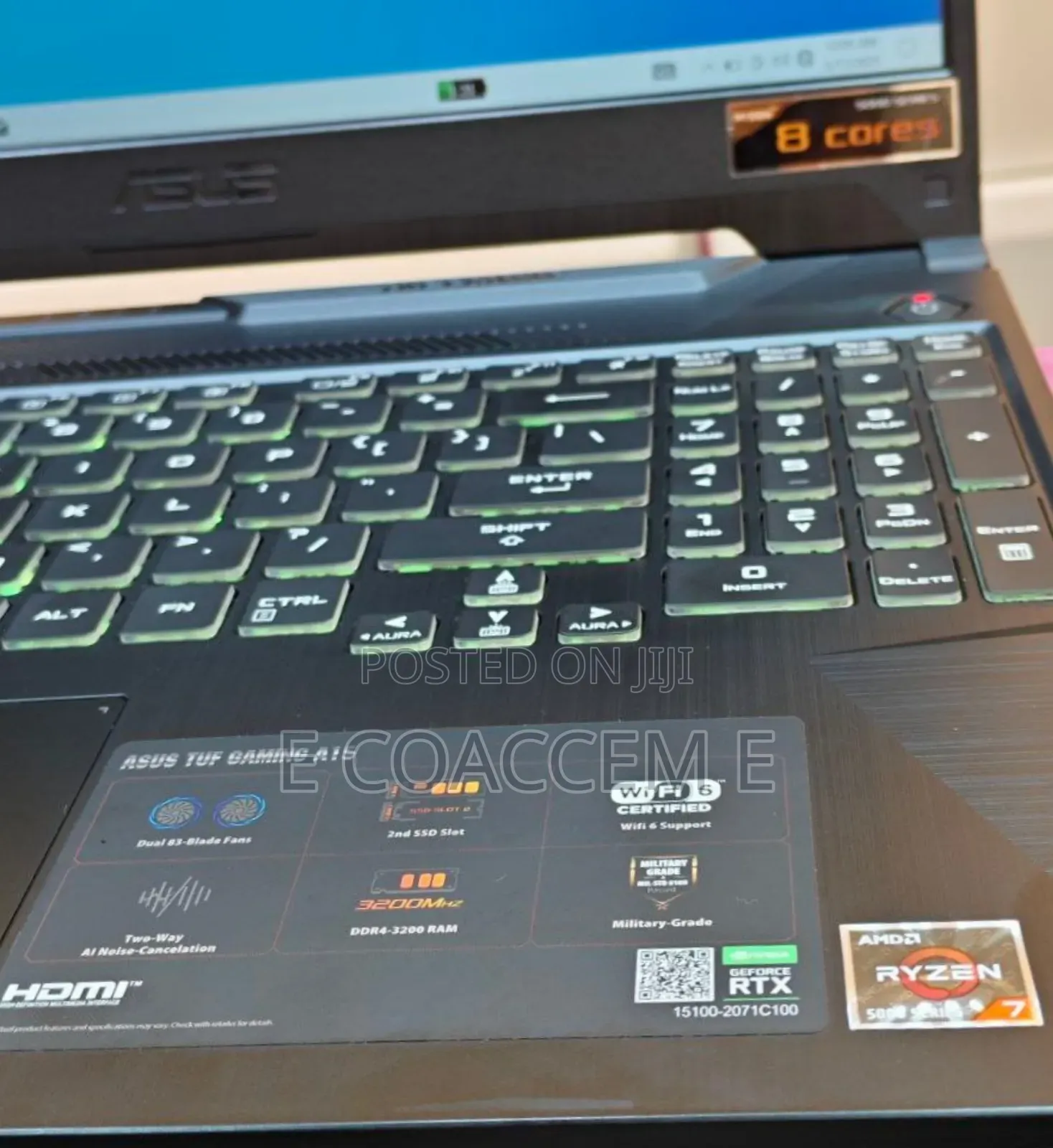 New Laptop Asus 16GB AMD Ryzen 7 SSD 512GB