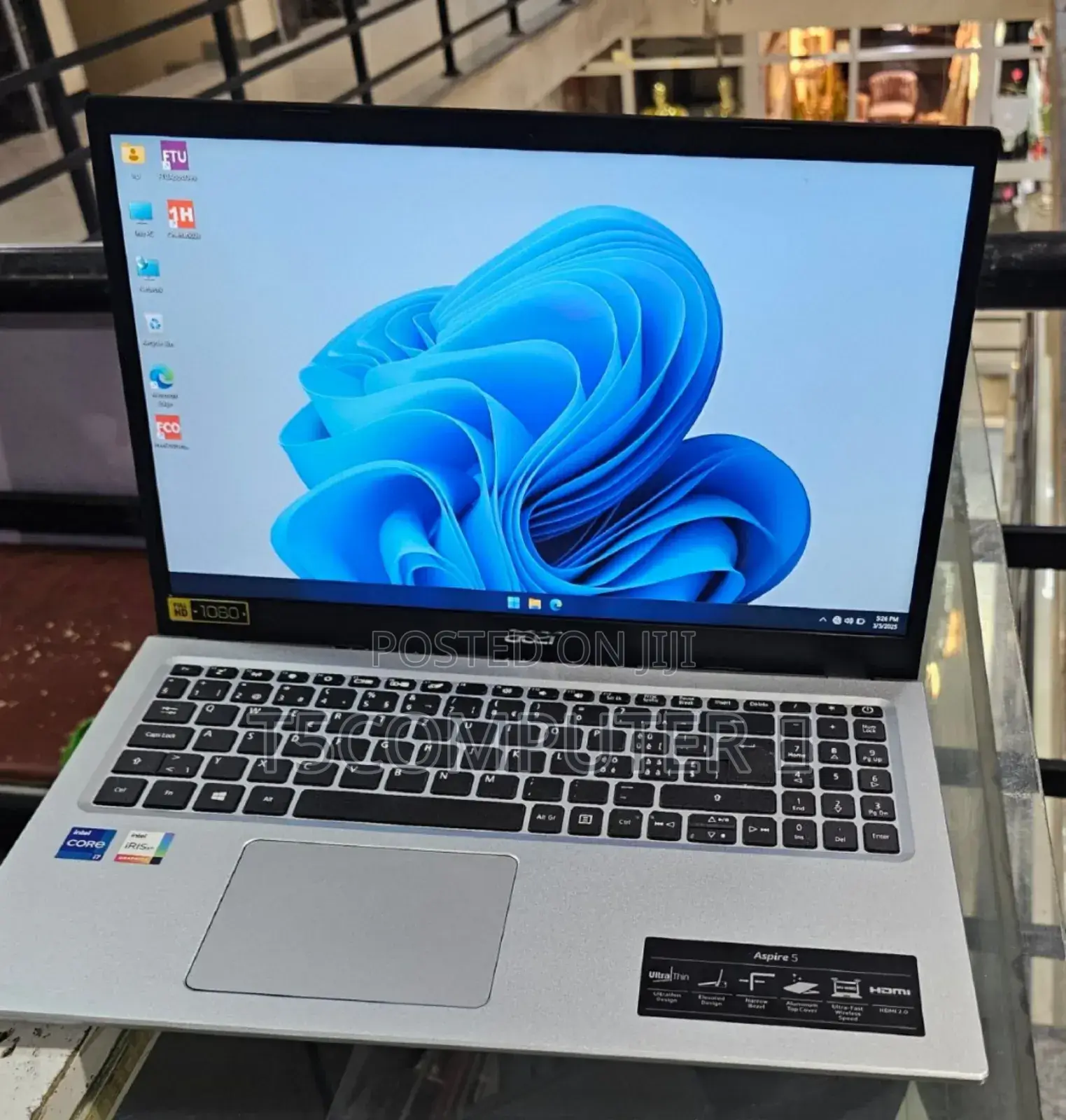 New Laptop Acer Aspire 1100X 16GB Intel Core I7 SSD 256GB