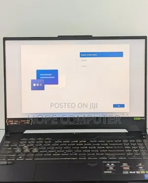 New Laptop Asus TUF Gaming A15 16GB Intel Core I7 SSD 1T