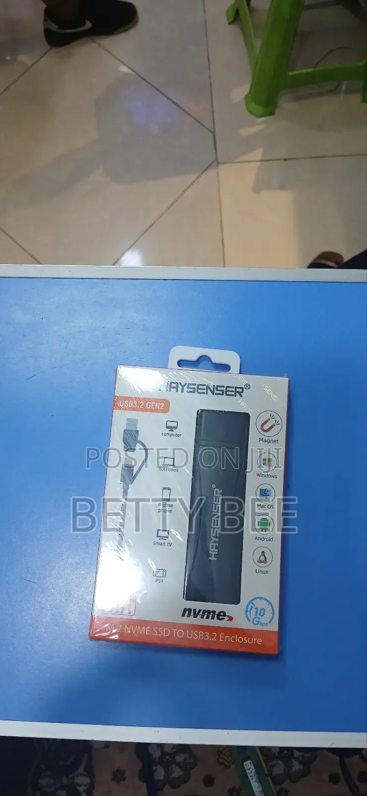 Enclosure Haysenser M.2 Nvme Ssd To Usb 3.2 Enclosure