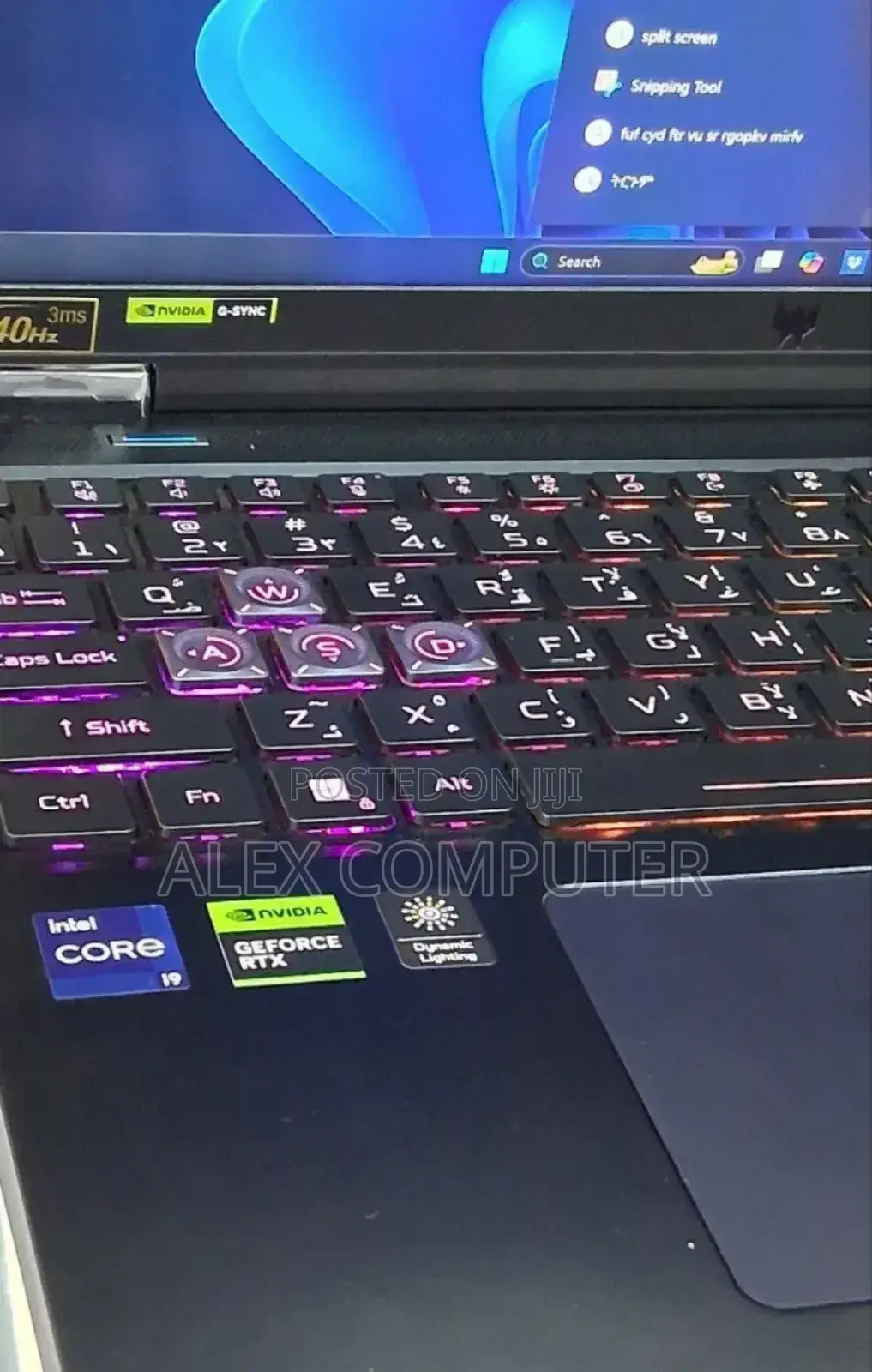 New Laptop Acer 32GB Intel Core I9 SSD 1T