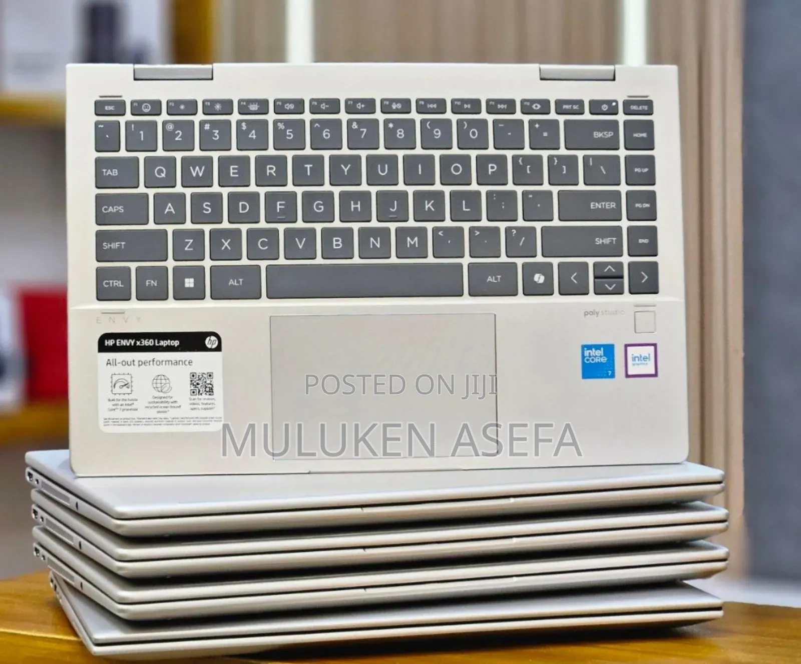 New Laptop HP Envy X360 16GB Intel Core I7 SSD 1T