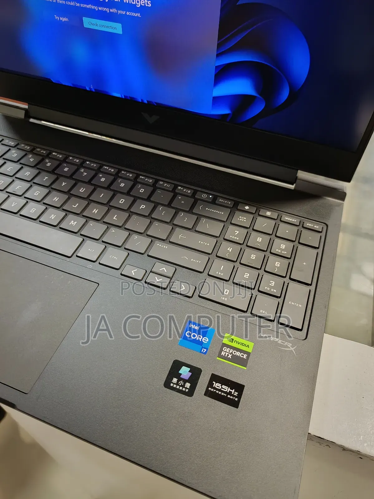 New Laptop HP Victus 16 16GB Intel Core I7 SSD 1T