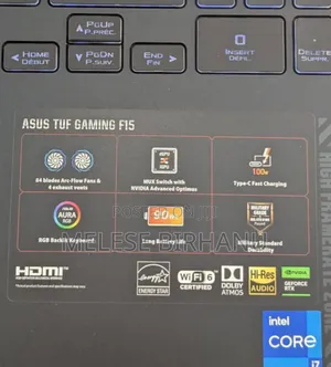 New Laptop Asus TUF Dash F15 16GB Intel Core I7 SSD 1T