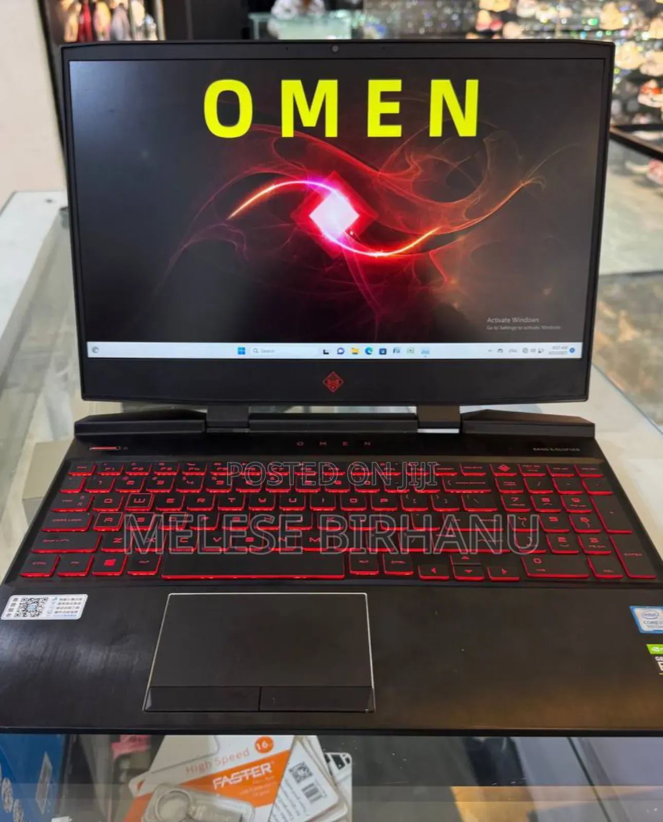 New Laptop HP Omen X 16GB Intel Core I7 SSD 512GB
