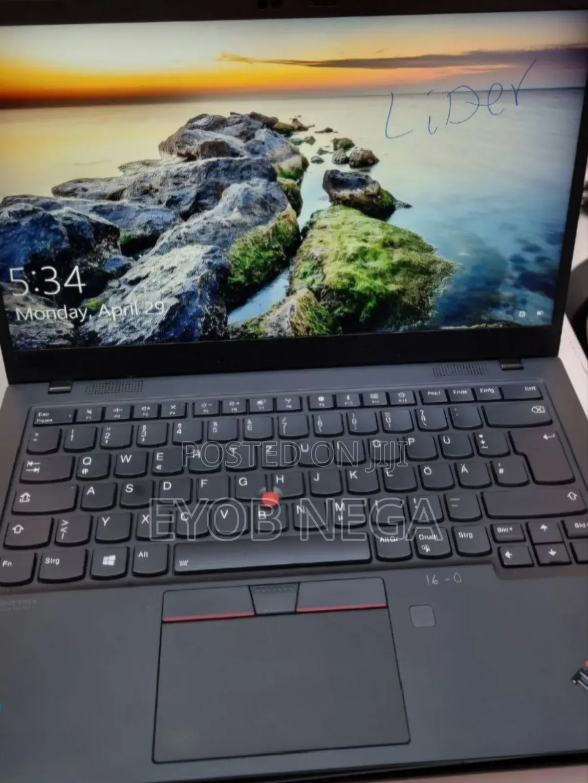 New Laptop Lenovo ThinkPad X1 Carbon 16GB Intel Core I7 SSD 512GB