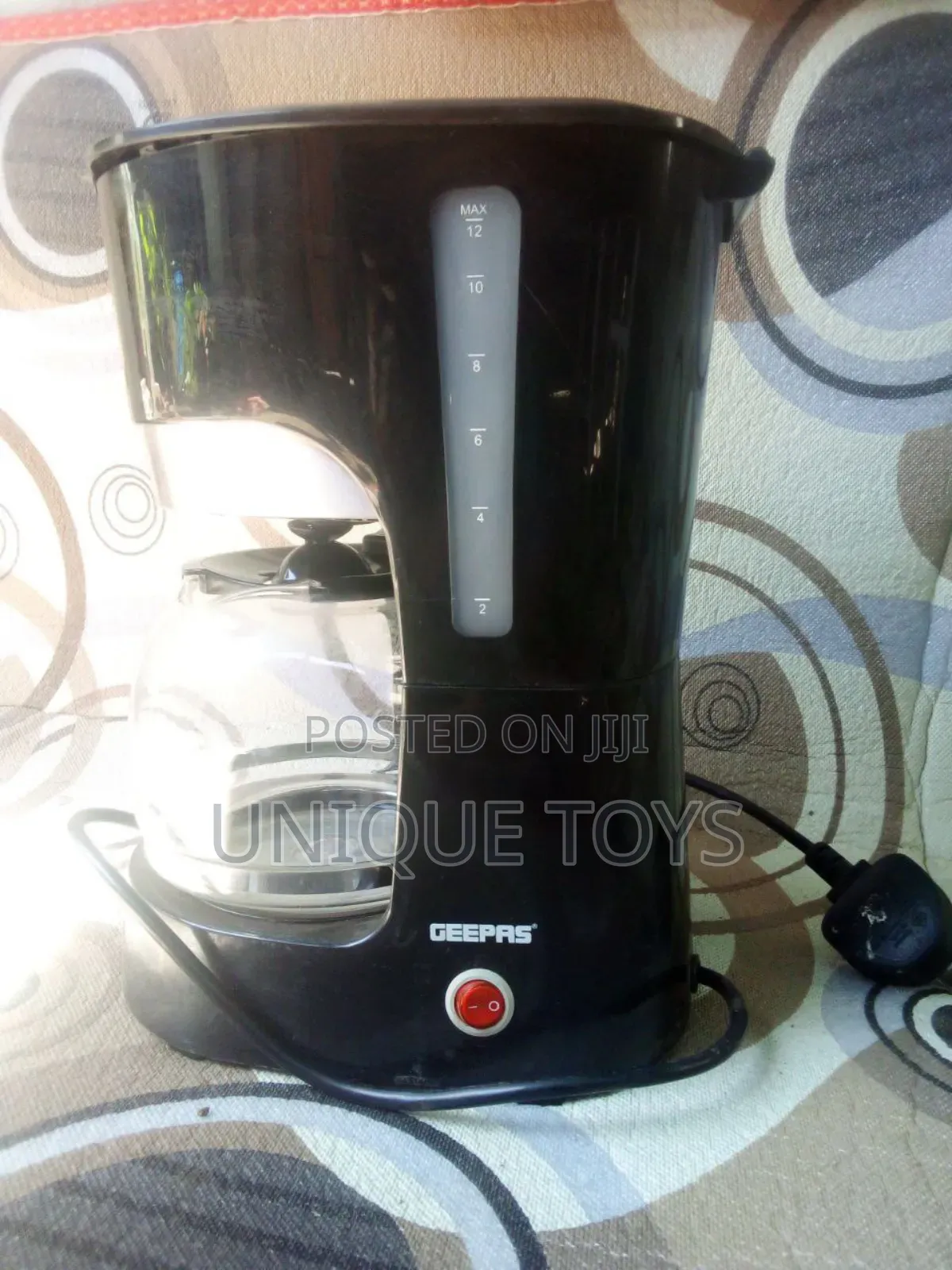 Geepas 12 Cups / 1.5l Coffee / Tea Maker  5,500 Birr