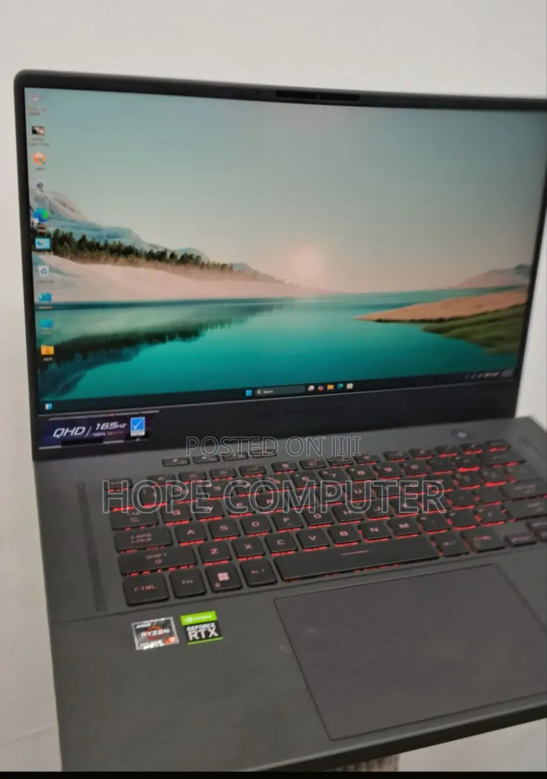 New Laptop Asus ROG Zephyrus G15 16GB AMD Ryzen 9 SSD 1T