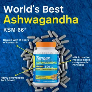 Photo - Ashwgandha KSM-66 From Usa With Free Delivery