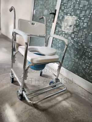 Wheelchair Brand New Almunium Best Quality Medical Toilet