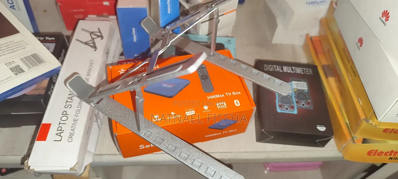 Adjustable Laptop Tablet Stand