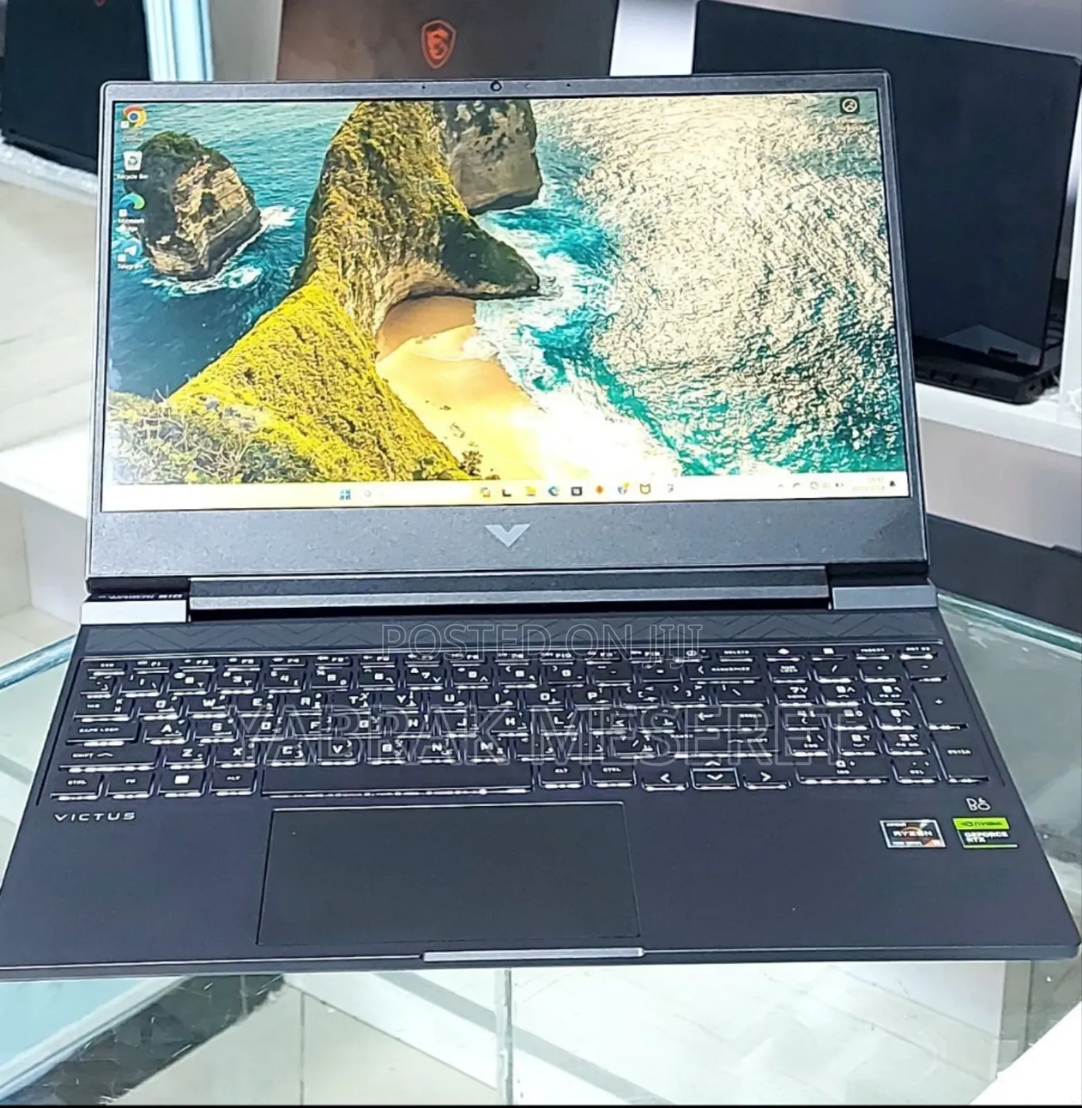 New Laptop HP Victus 15 8GB AMD Ryzen 5 SSD 512GB