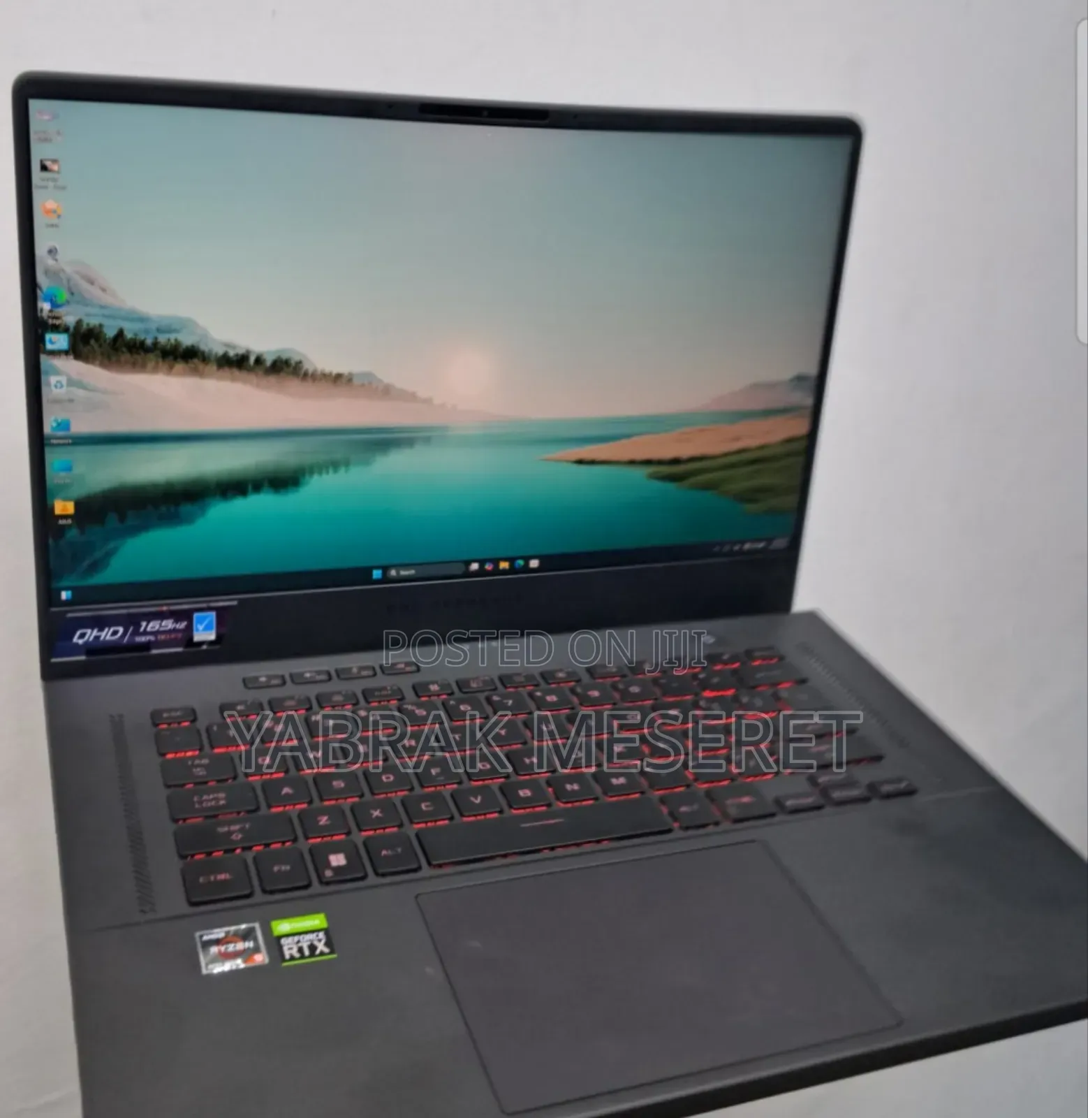 New Laptop Asus ROG Zephyrus G15 16GB AMD Ryzen 9 SSD 1T