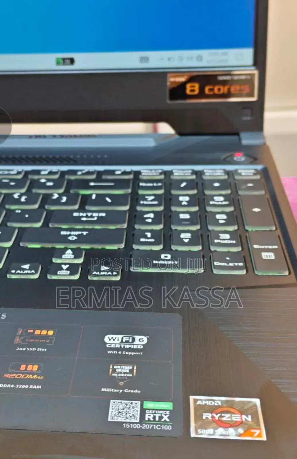 New Laptop Asus TUF Gaming A15 16GB AMD Ryzen 7 SSD 512GB