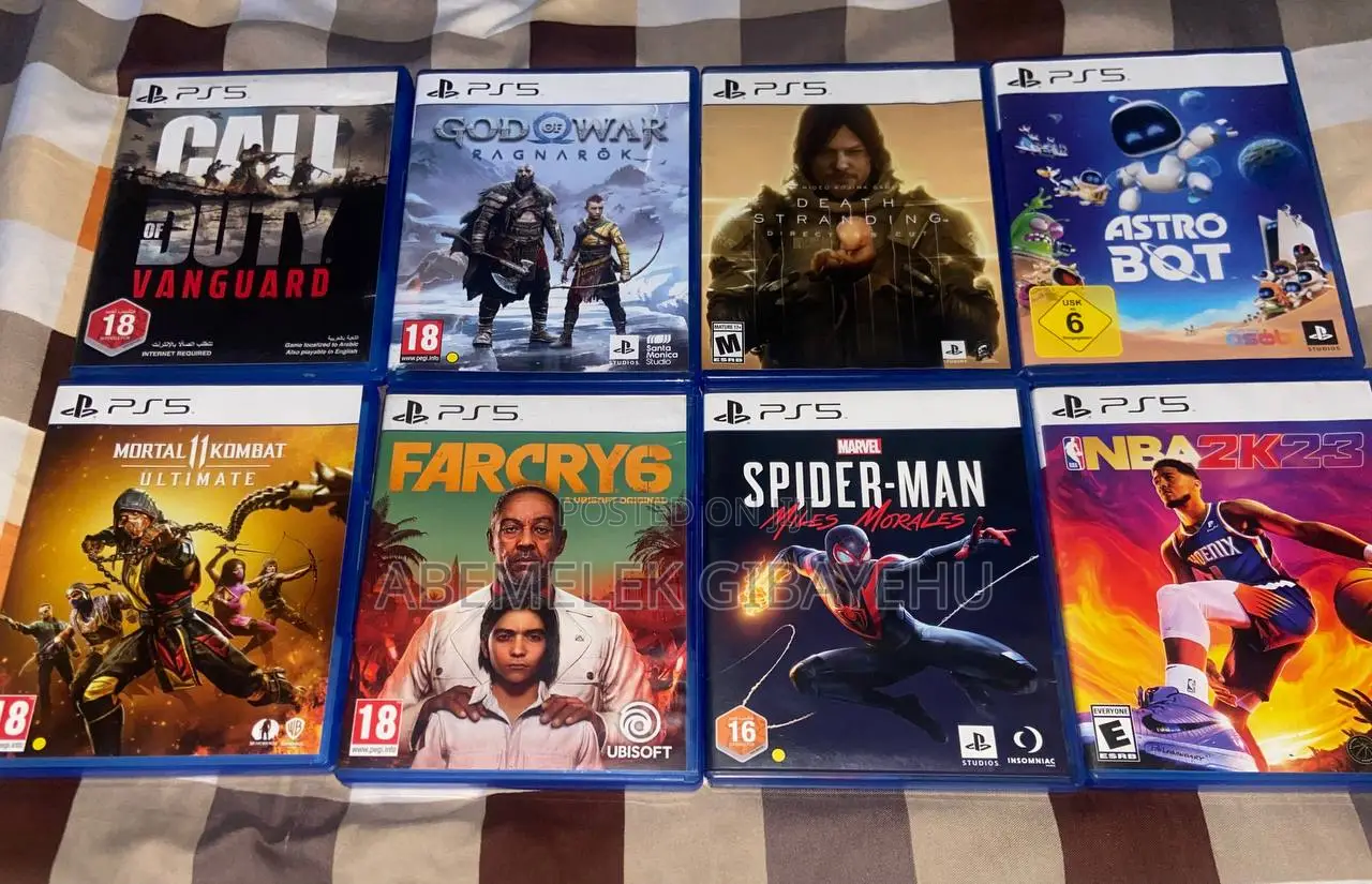 Ps4/Ps5 Game Bundle - Action Adventure Hits