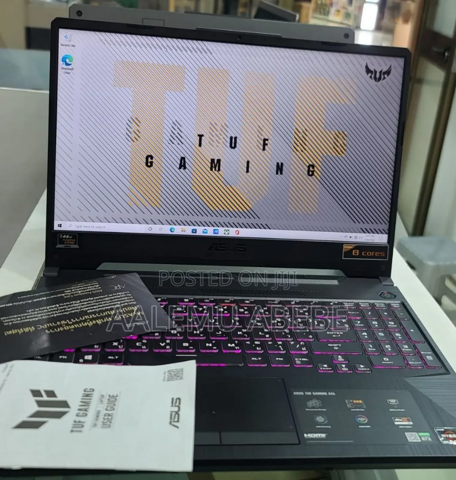 New Laptop Asus TUF Gaming A15 16GB AMD Ryzen 7 SSD 512GB