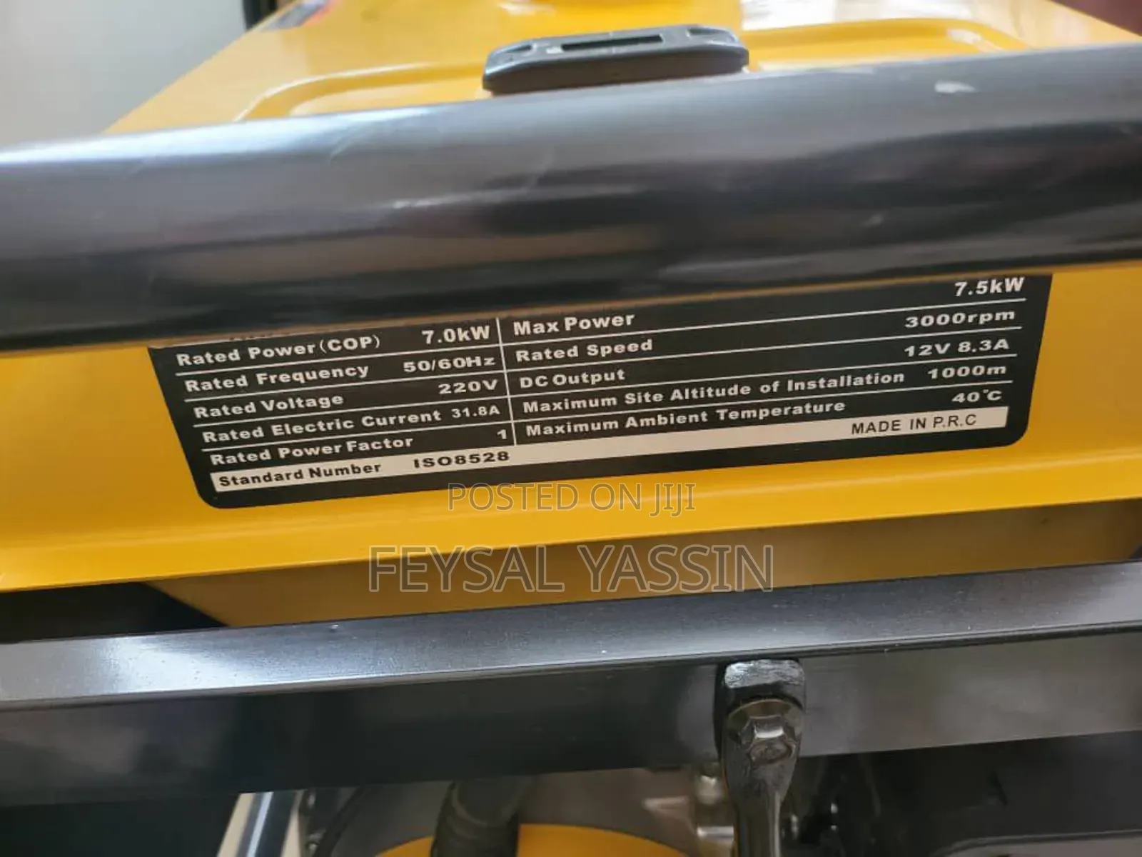 Rato Generator 7kw Open