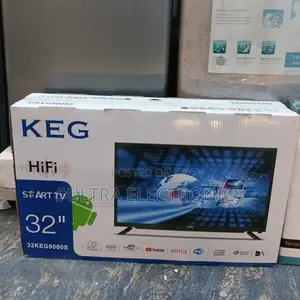 Keg 32 Inch Double Glass Smart Uhd Tv