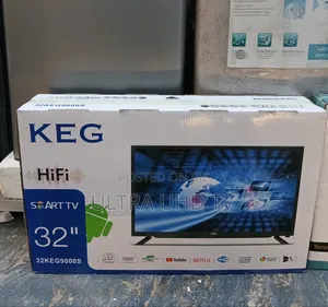Keg 32 Inch Double Glass Smart Uhd Tv
