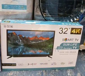 Sun Life 32 Inch Double Glass Smart Uhd Tv