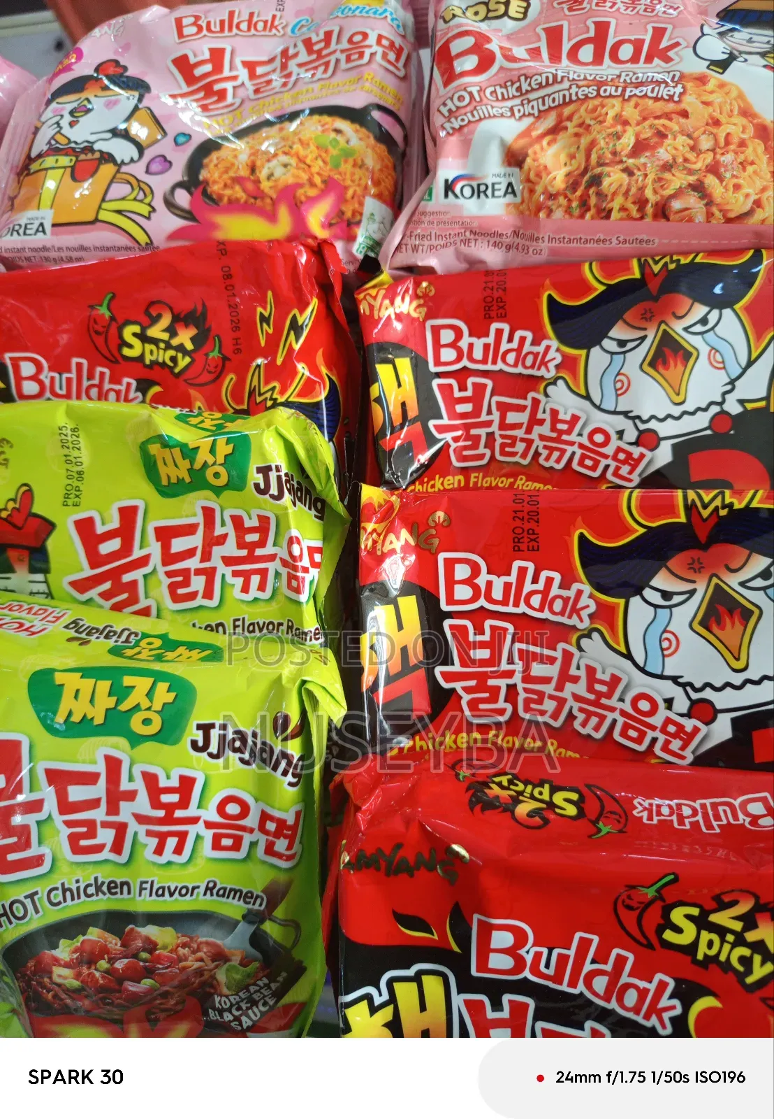 Buldak Ramen Noodles