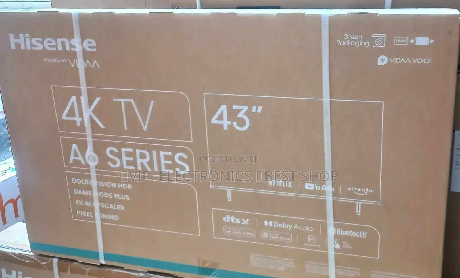 Hisense 43 Inch Tv Smart Uhd A6series Android Tv