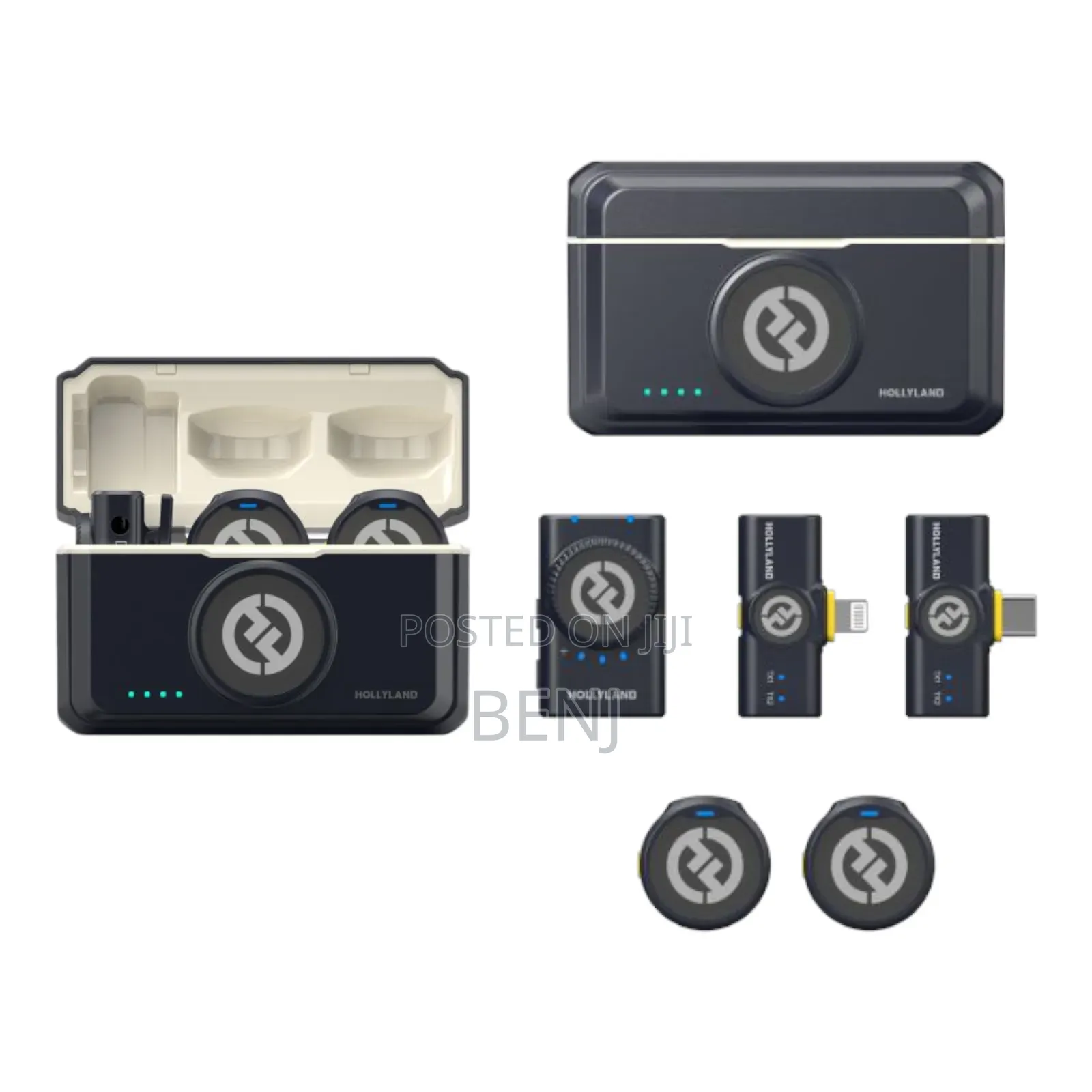 Hollyland Lark M2 Magnetic Lavalier Mic | Camera Phone Pc