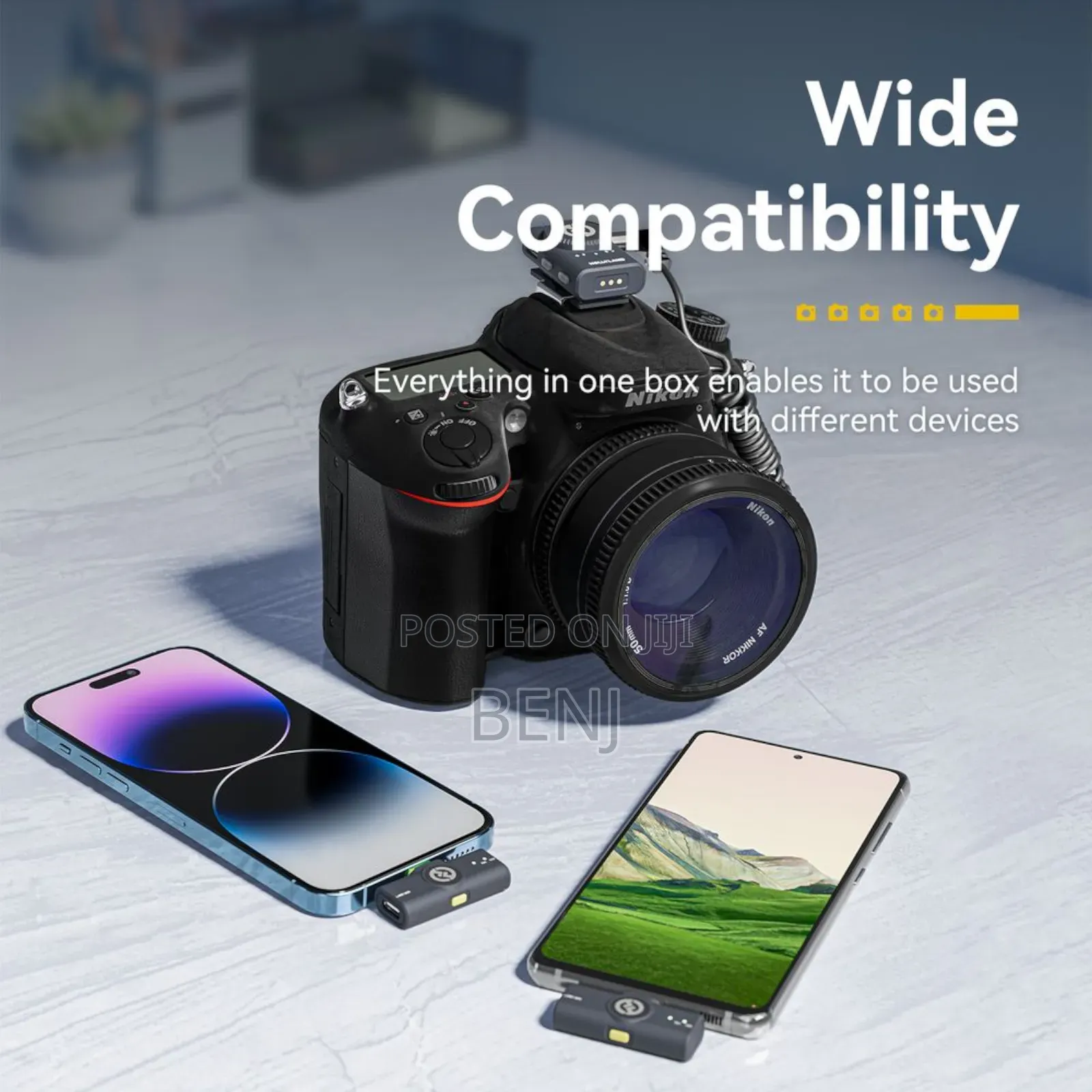 Hollyland Lark M2 Magnetic Lavalier Mic | Camera Phone Pc