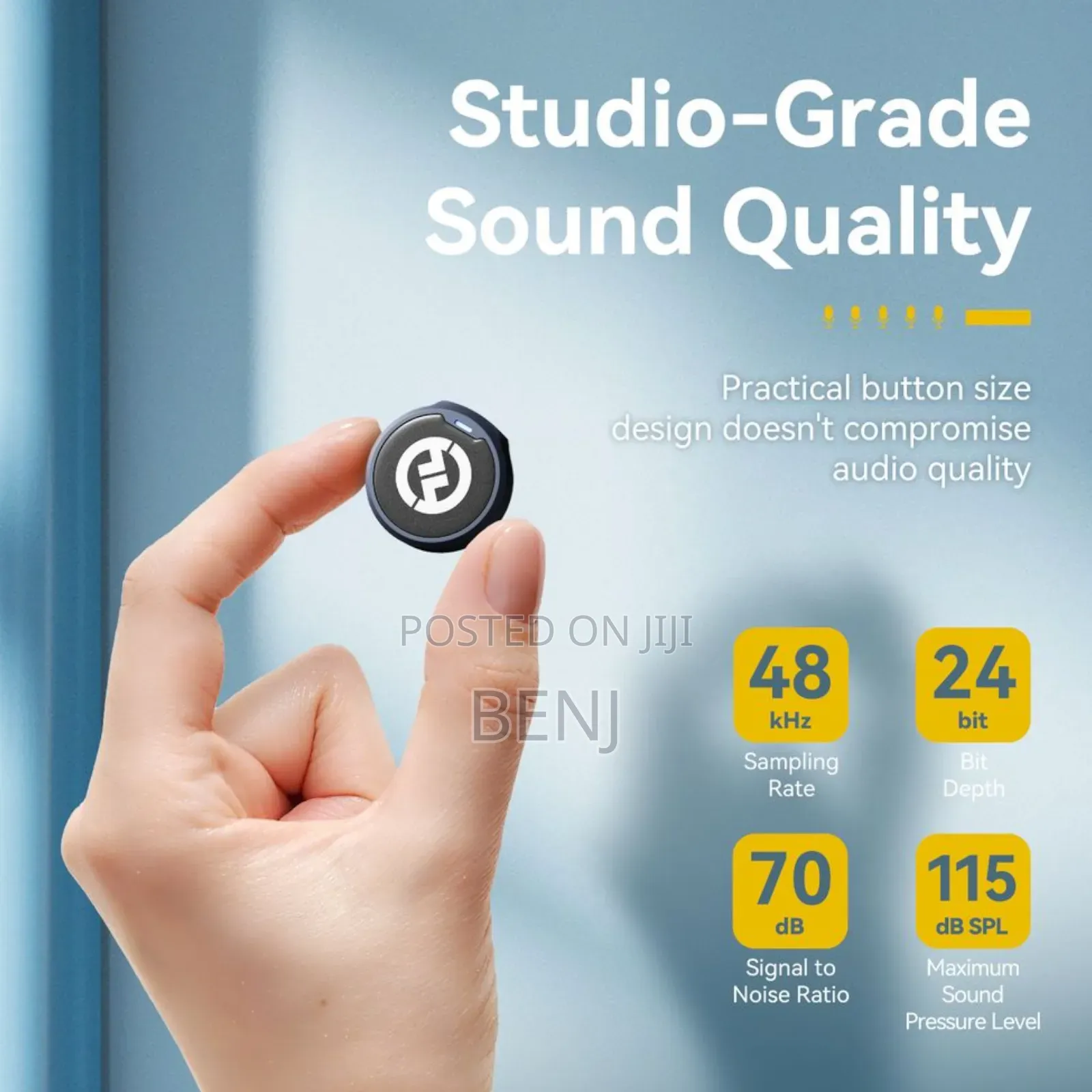 Hollyland Lark M2 Magnetic Lavalier Mic | Camera Phone Pc