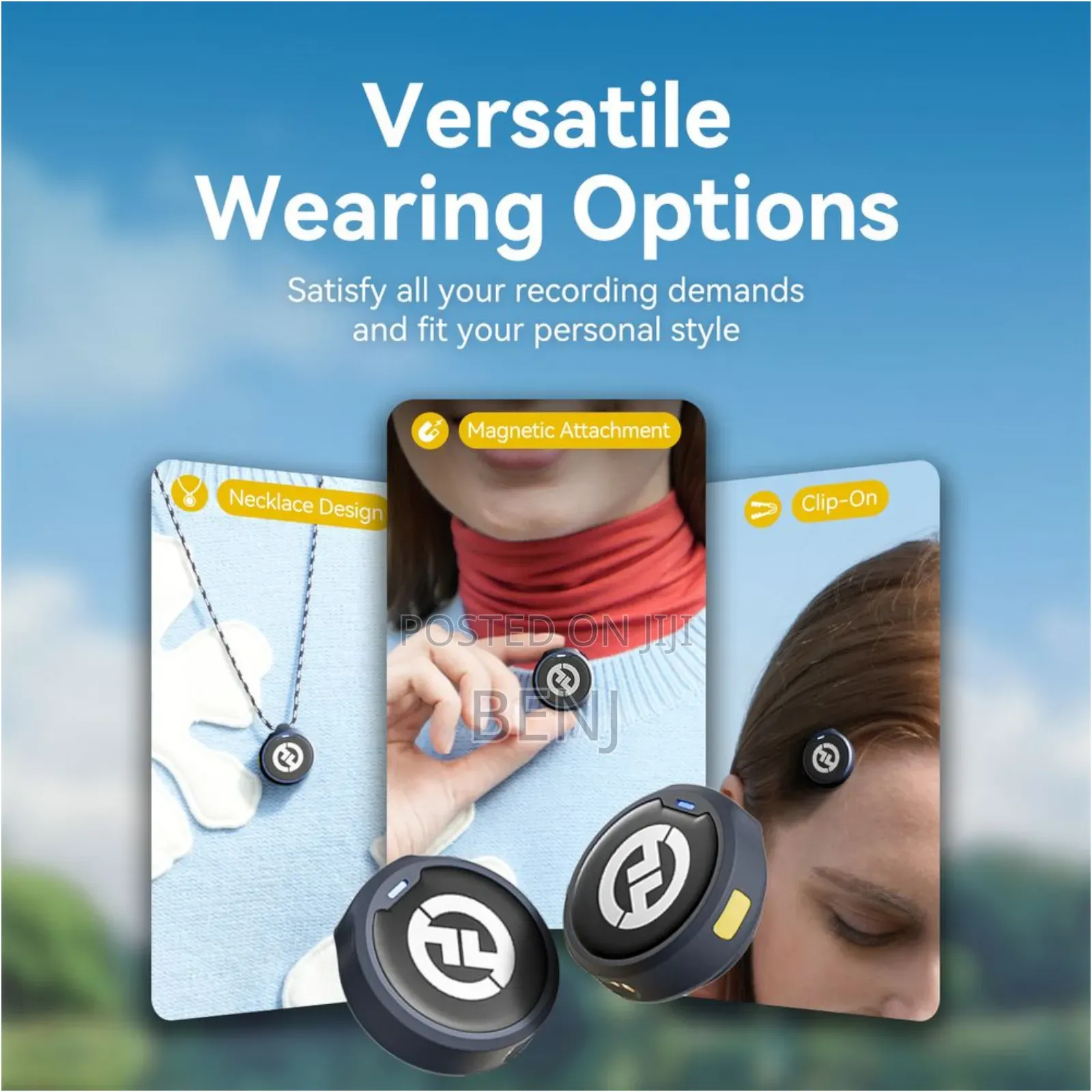 Hollyland Lark M2 Magnetic Lavalier Mic | Camera Phone Pc