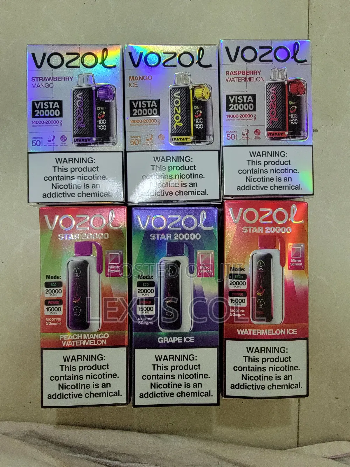 Vape Vozol Star 20,000 Puff Free Delivery