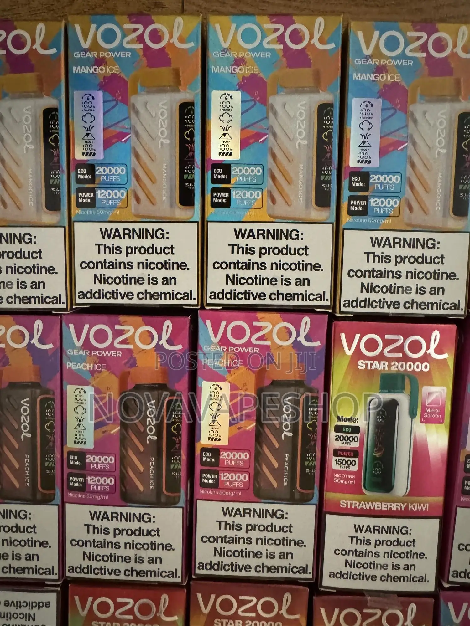 Vozol 20000 Vape All Flavors
