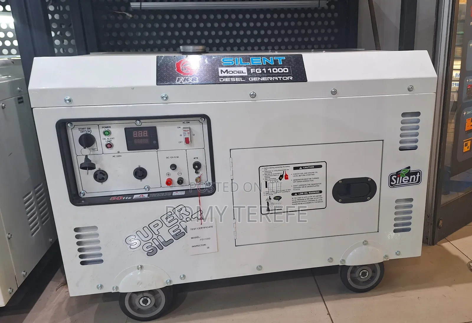 Silent Diesel Generator 8 Kw