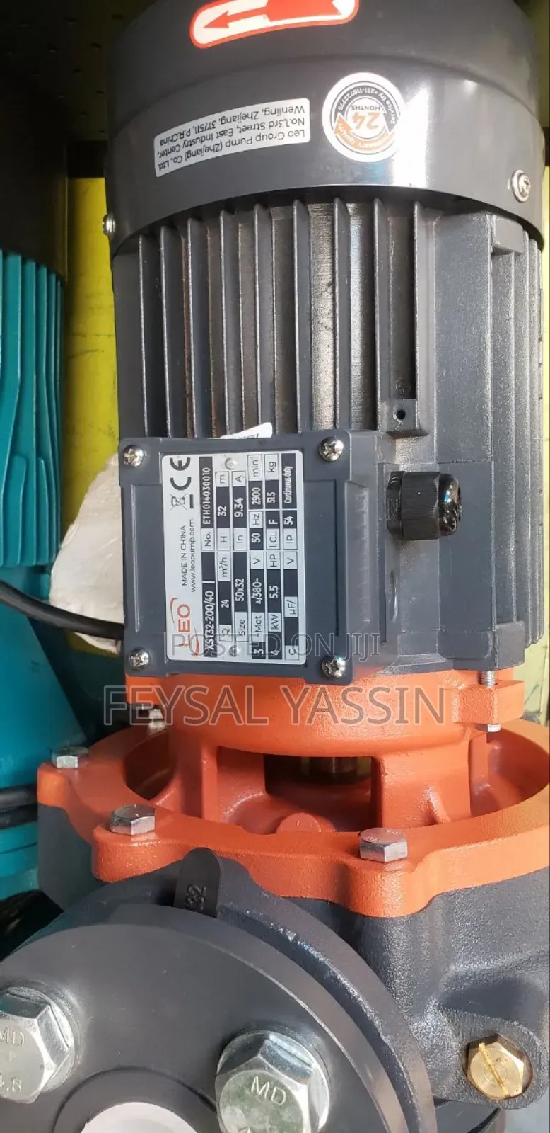 Leo Water Pump 5.5hp