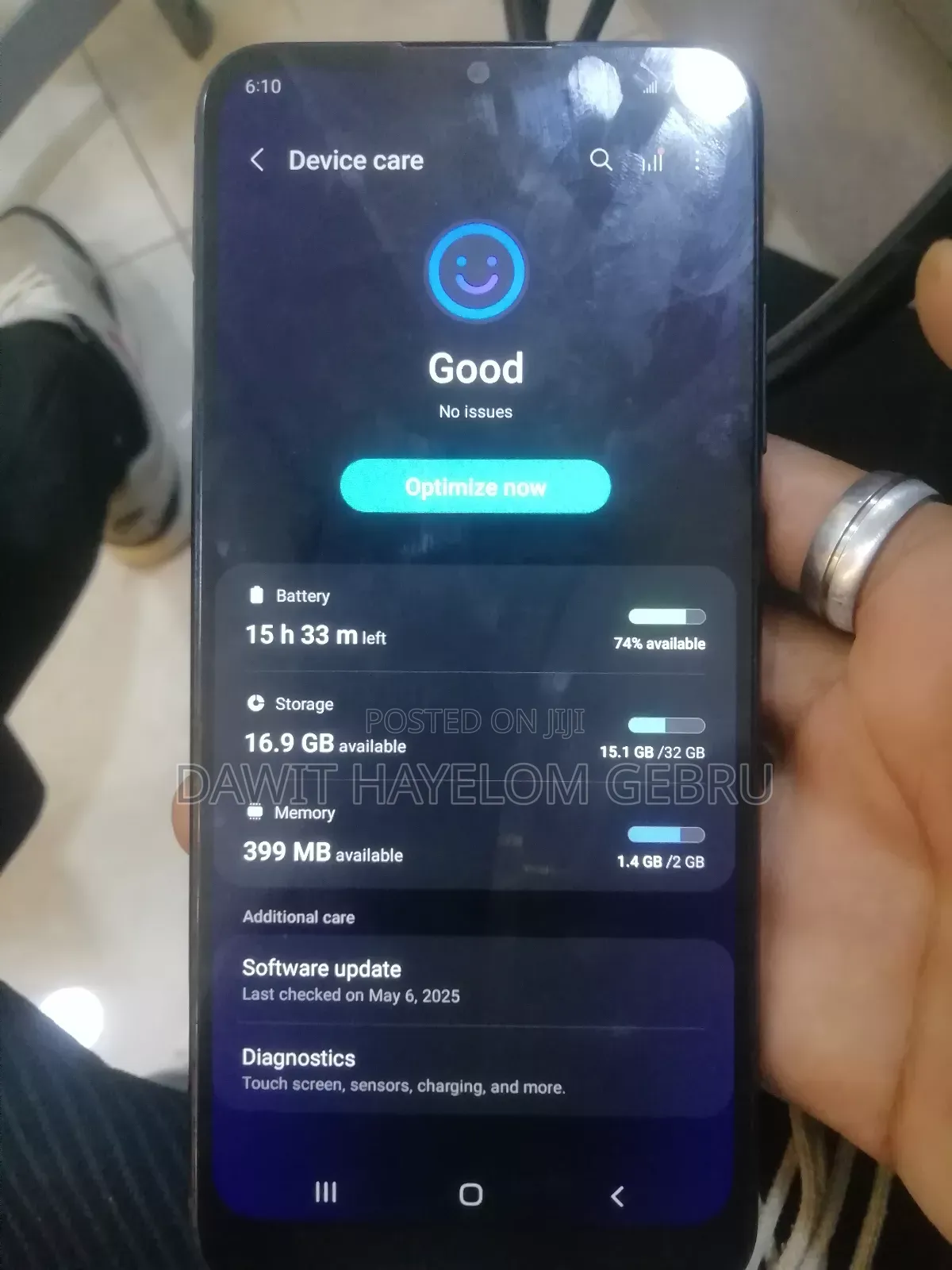 Samsung Galaxy A02S 32 GB Black