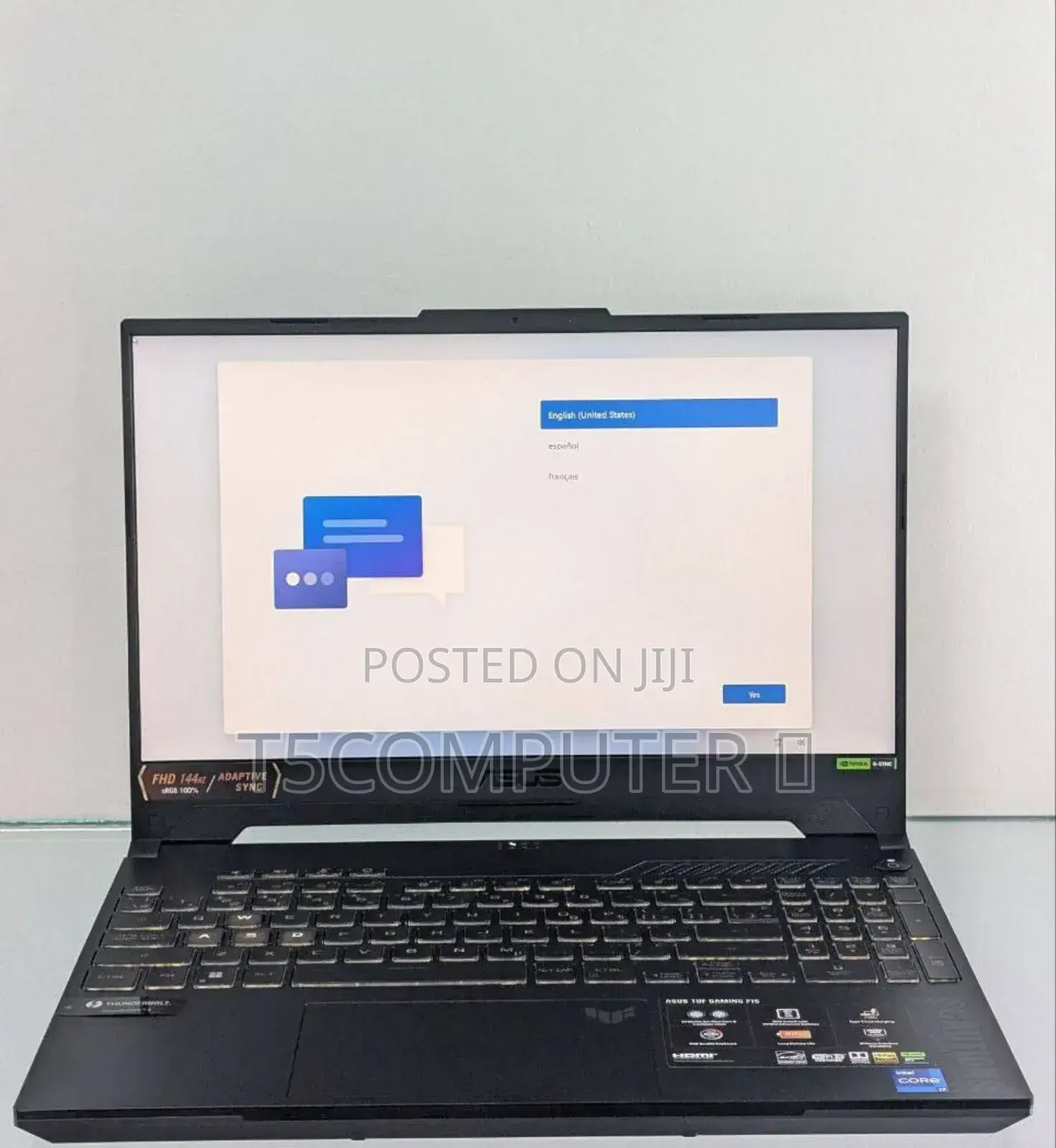 New Laptop Asus TUF Dash F15 16GB Intel Core I7 SSD 1T
