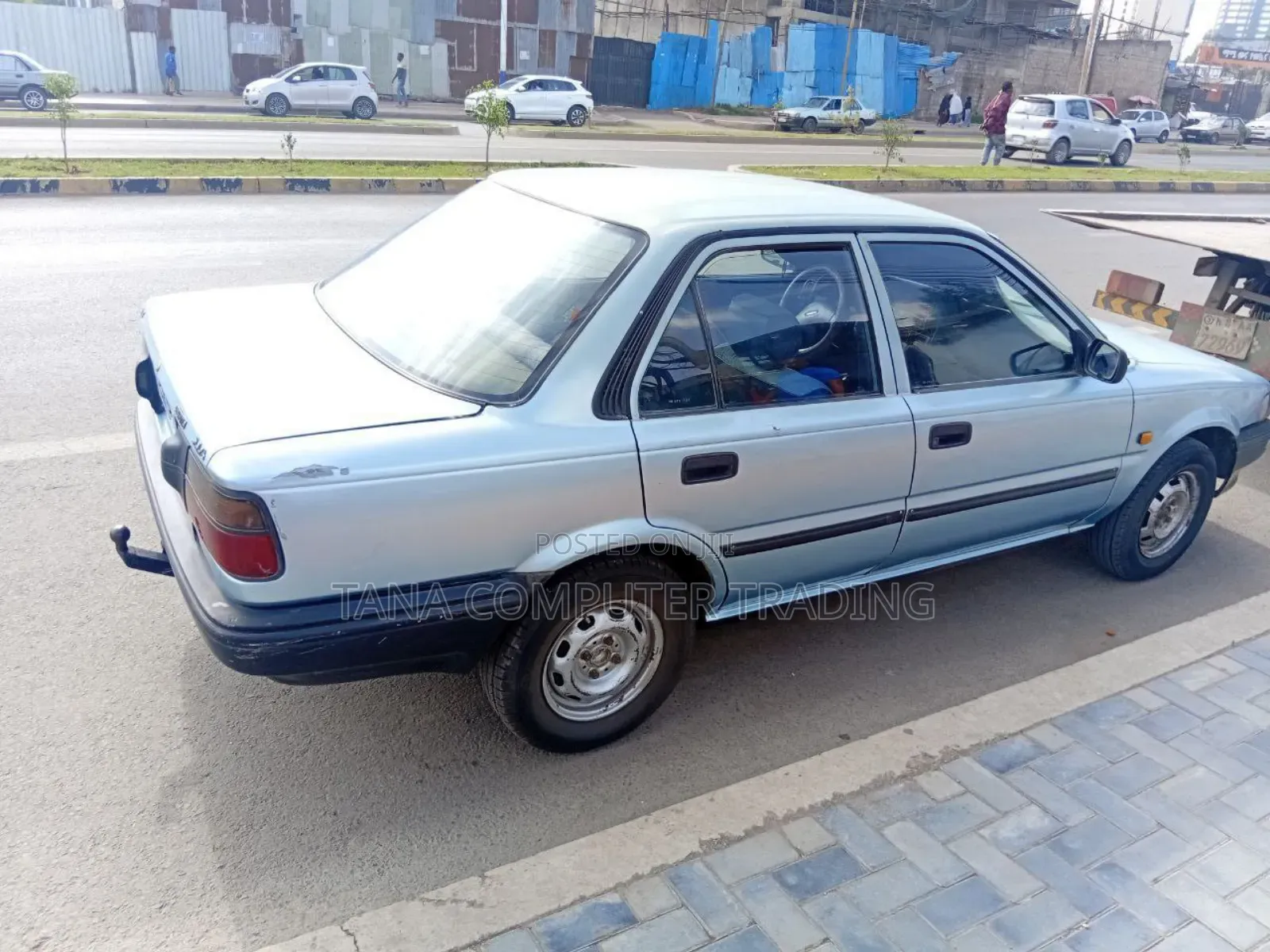 Toyota Corolla 1991 Burgundy