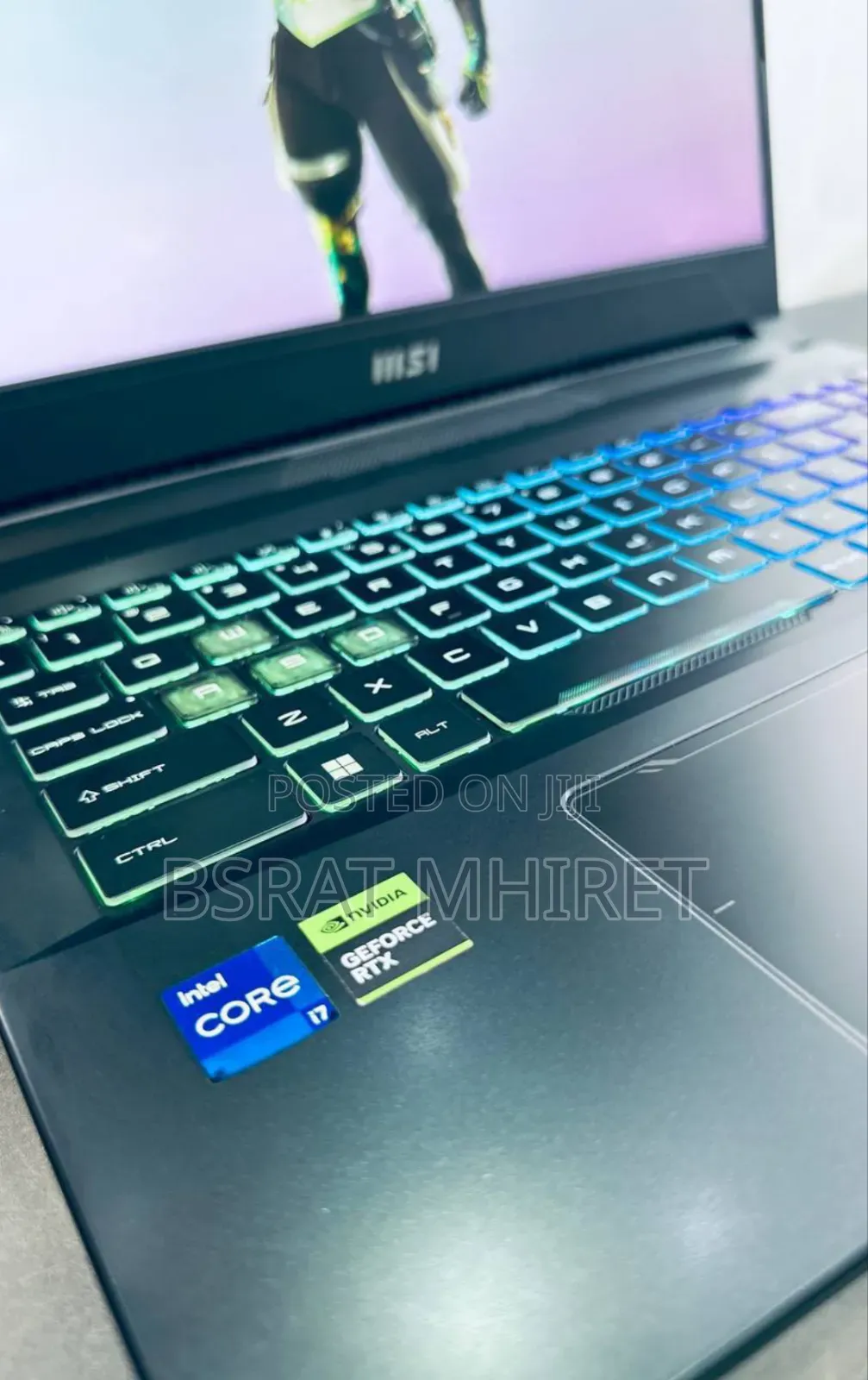 New Laptop MSI MSI Sword 15 16GB Intel Core I7 SSD 1T