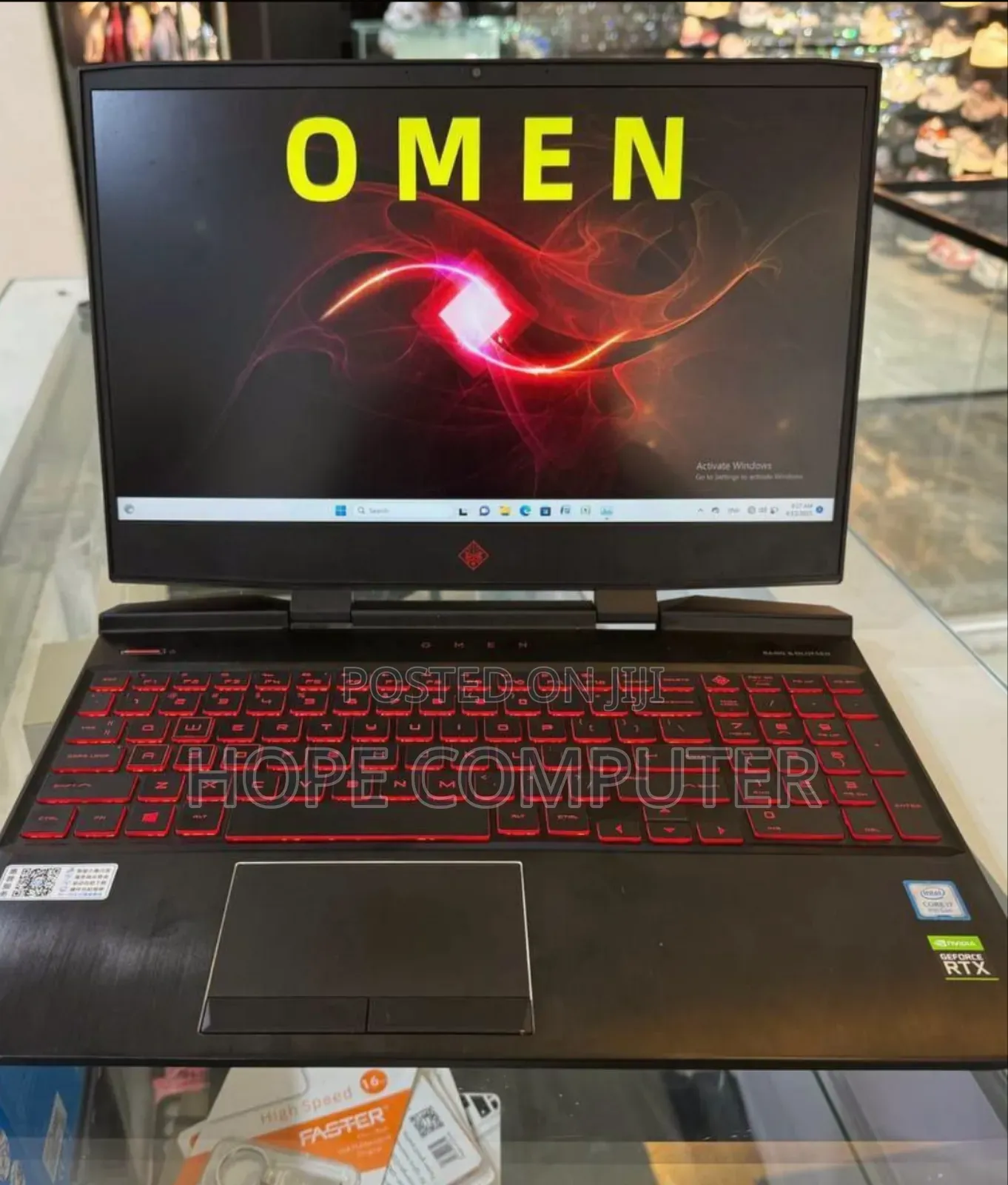 New Laptop HP Omen X 16GB Intel Core I7 SSD 512GB