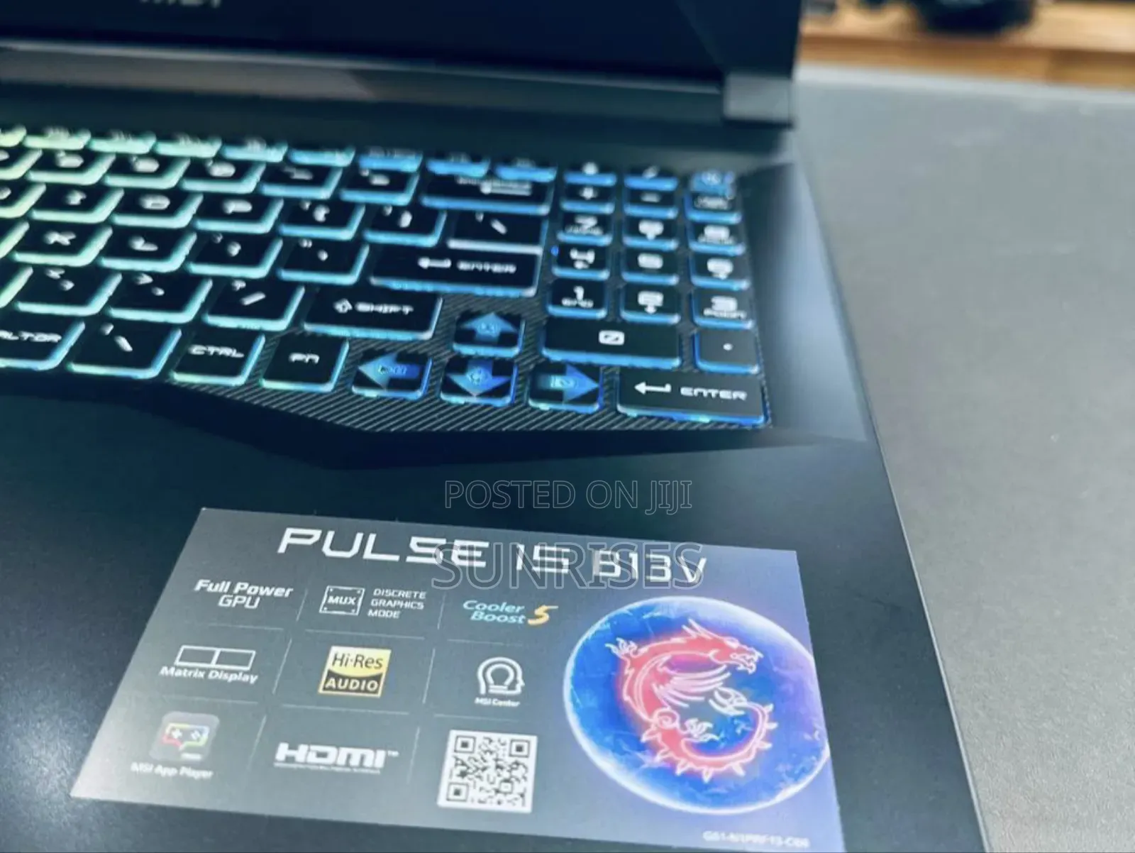 New Laptop MSI Pulse GL66 16GB Intel Core I7 SSD 1T