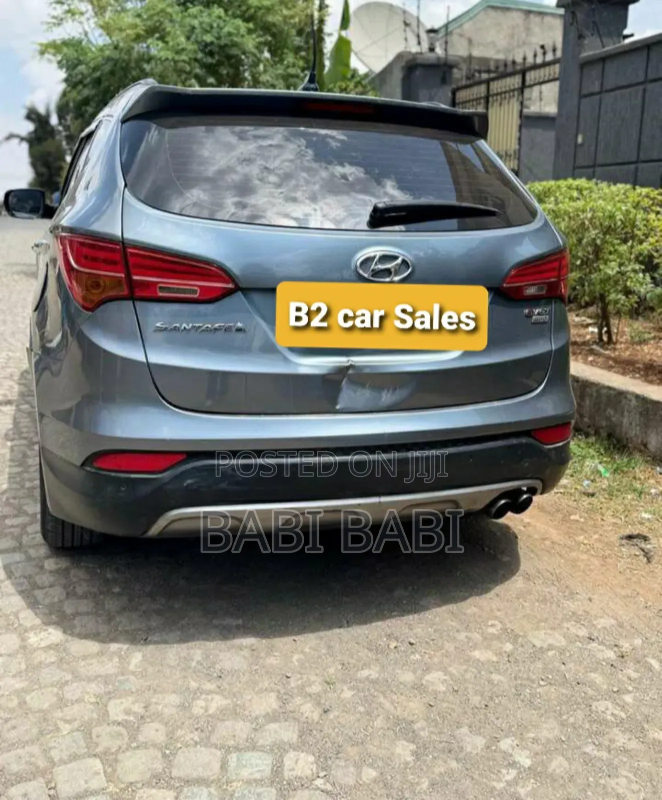 Hyundai Santa Fe 2013 Silver