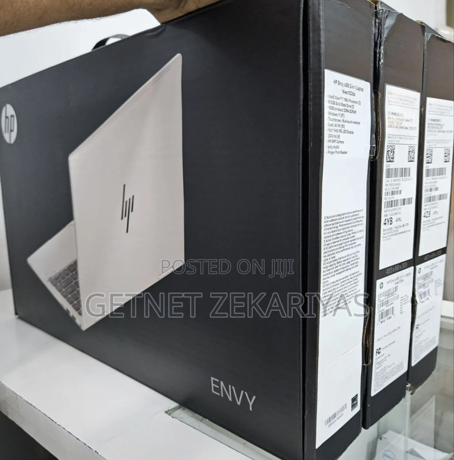 New Laptop HP Envy X360 16GB SSD 512GB