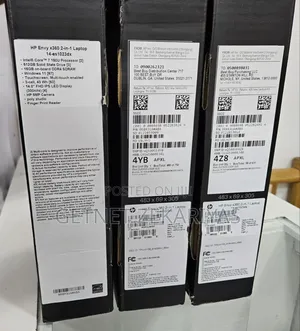 New Laptop HP Envy X360 16GB SSD 512GB