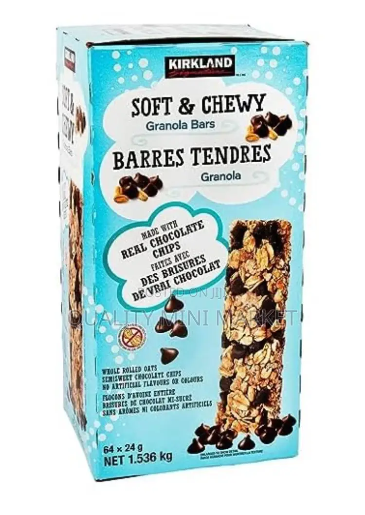 Kirkland Chocolate 64 Pieces Soft and Chewy Granola Bars