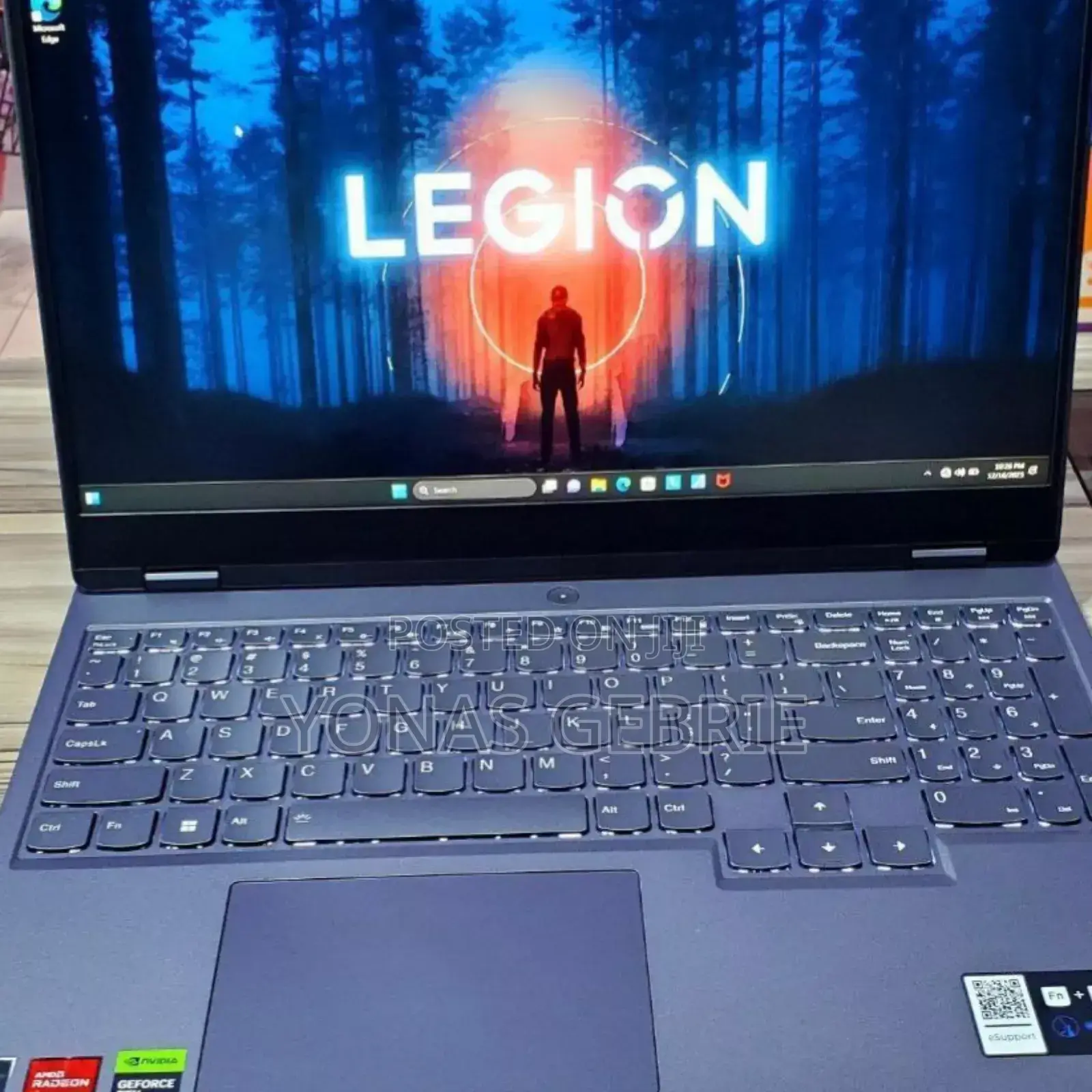 New Laptop Lenovo Legion 5 16GB AMD Ryzen 7 SSD 1T