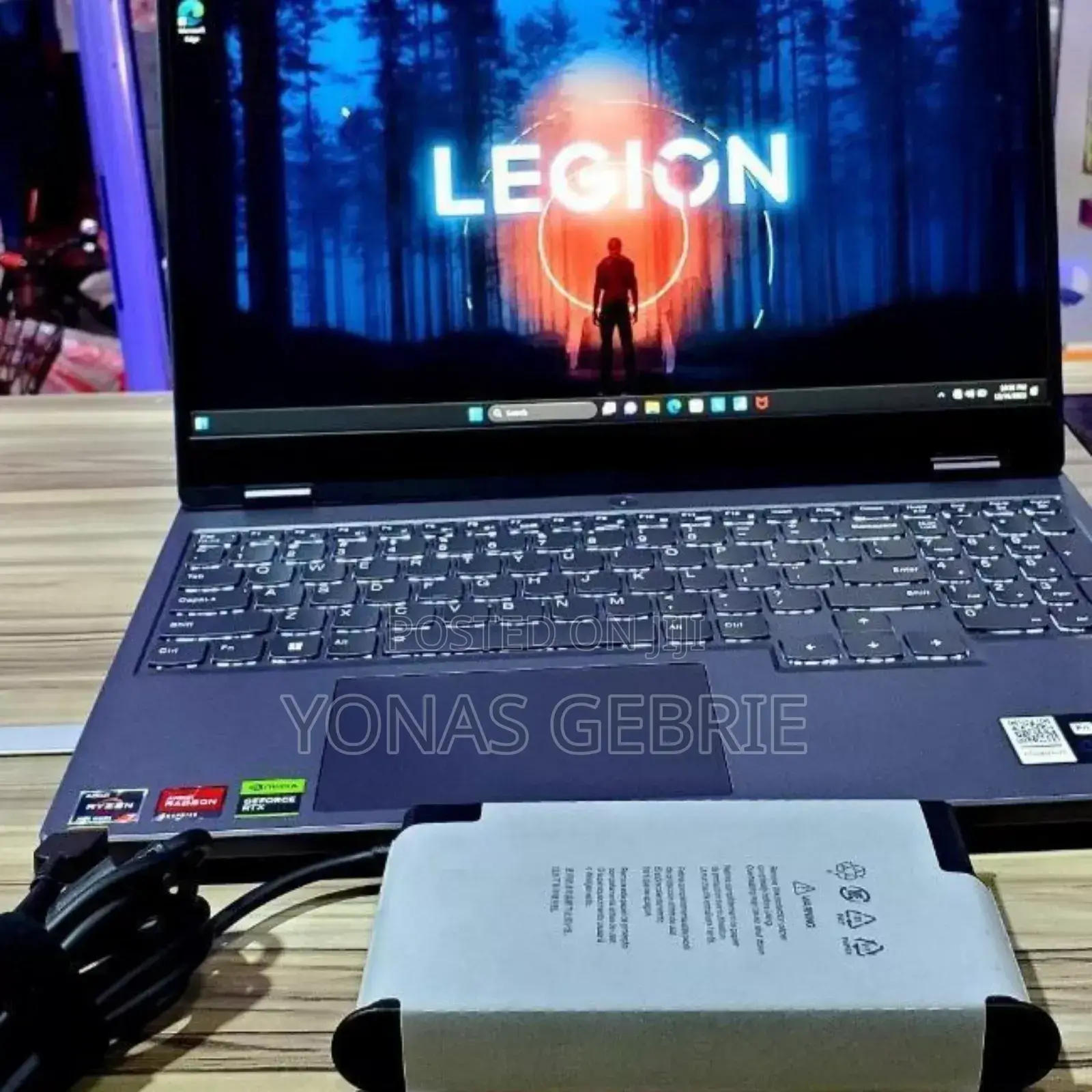 New Laptop Lenovo Legion 5 16GB AMD Ryzen 7 SSD 1T