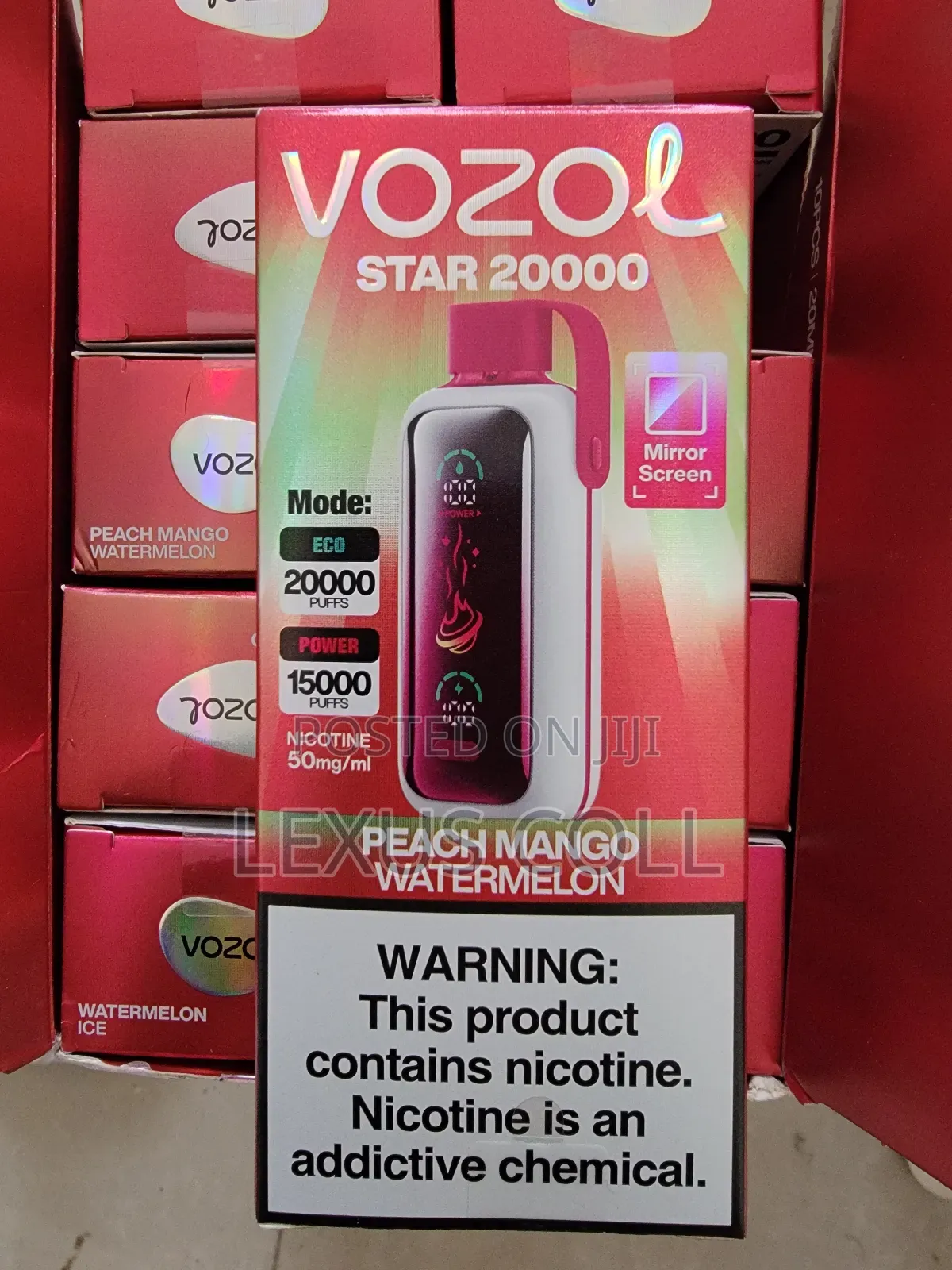 Vape Peach Mango Watermelon Vozol Star